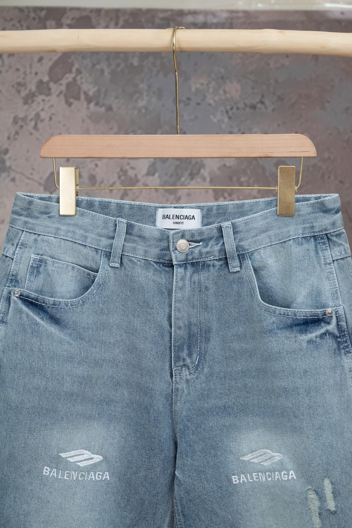 Cheap balenciaga Jeans in 212789, $45 USD- [IB212789] - Replica balenciaga Jeans