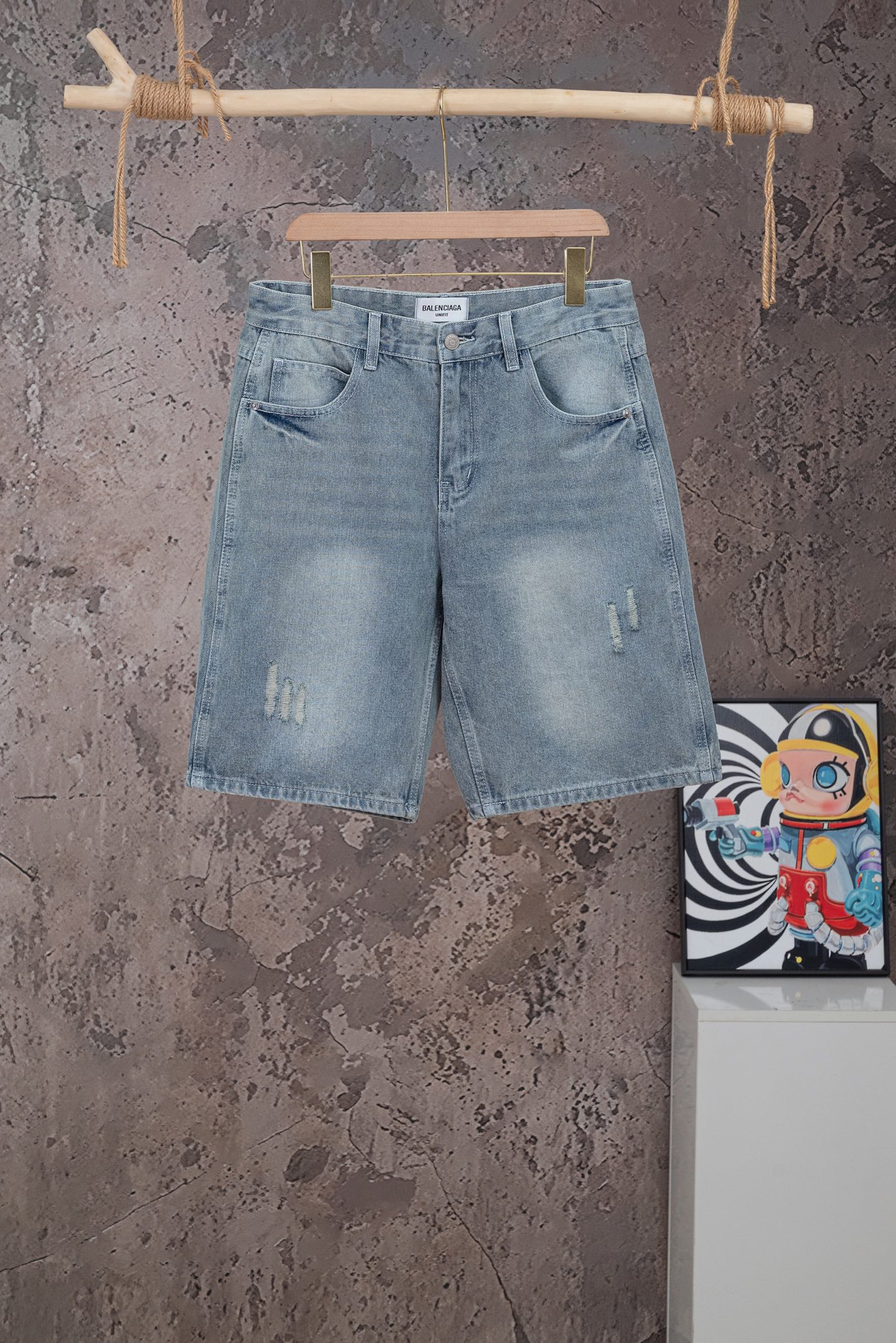 Cheap balenciaga Jeans in 212791, $45 USD- [IB212791] - Replica balenciaga Jeans