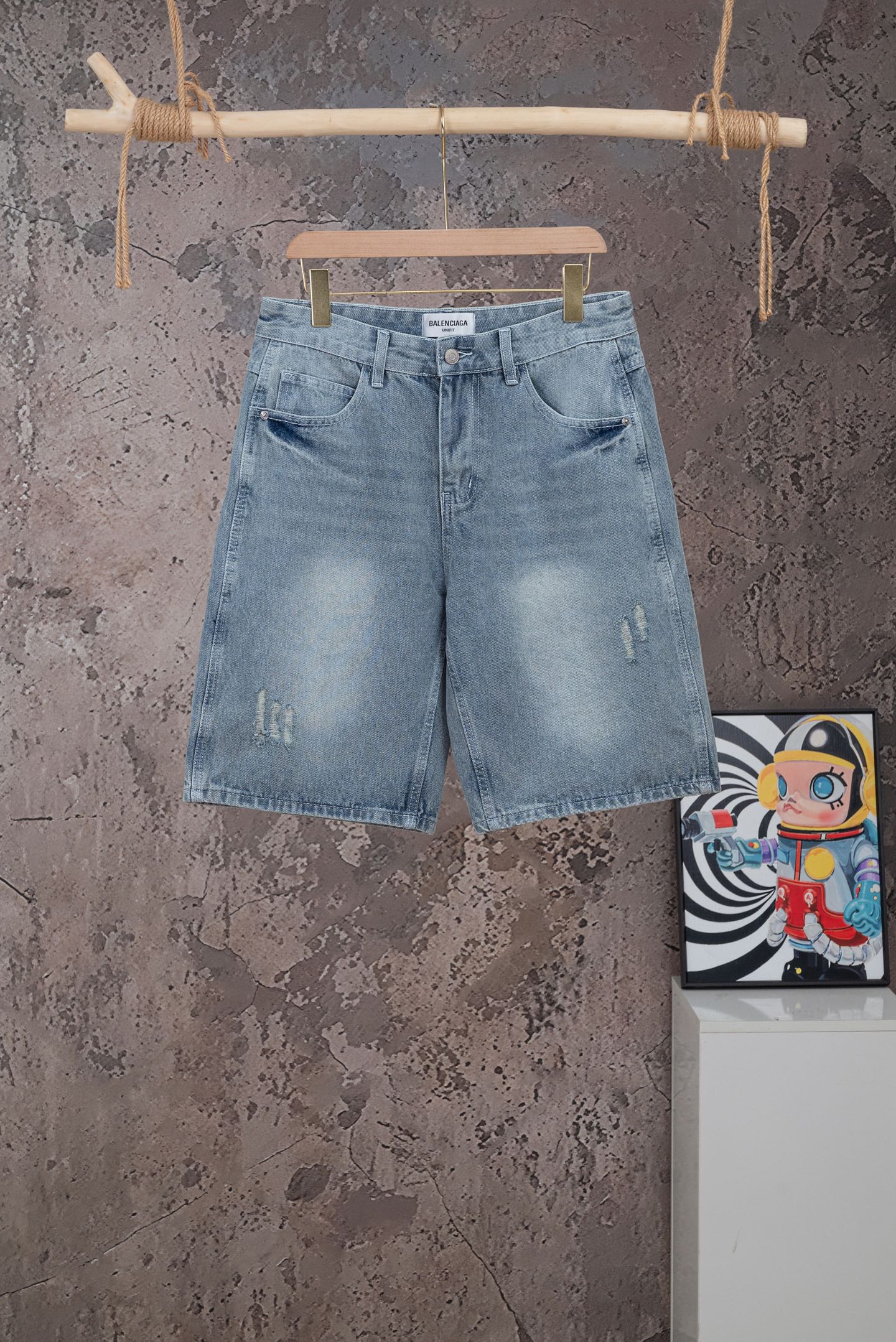 Cheap balenciaga Jeans in 212792, $45 USD- [IB212792] - Replica balenciaga Jeans