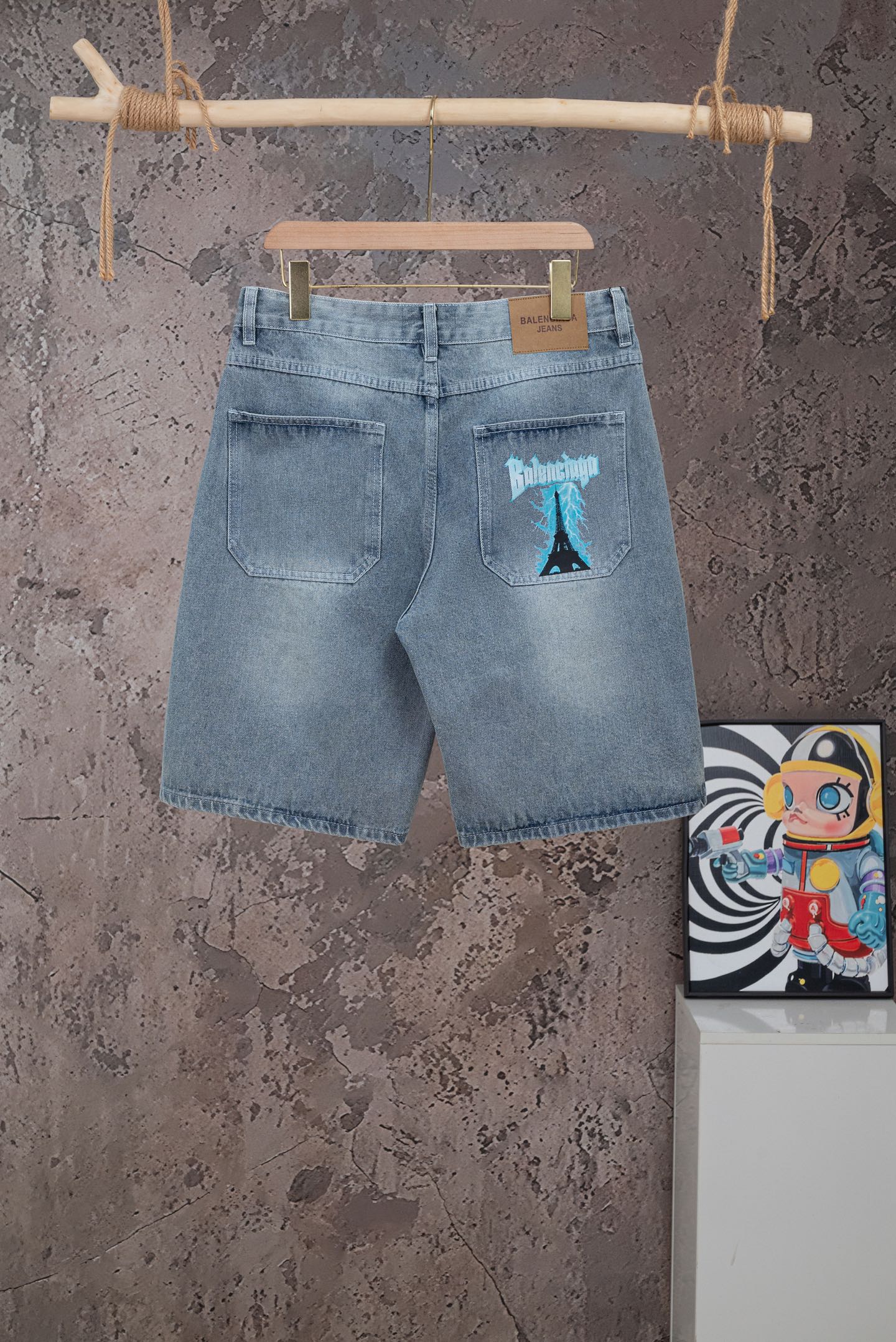 Cheap balenciaga Jeans in 212792, $45 USD- [IB212792] - Replica balenciaga Jeans