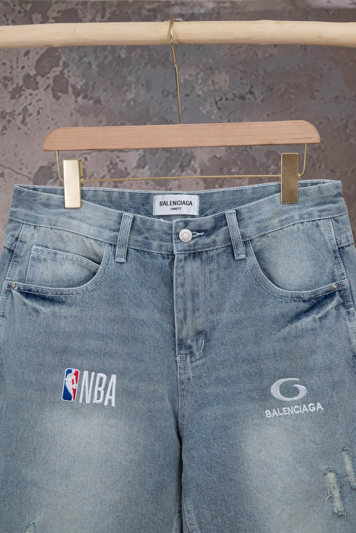 Cheap balenciaga Jeans in 212796, $45 USD- [IB212796] - Replica balenciaga Jeans