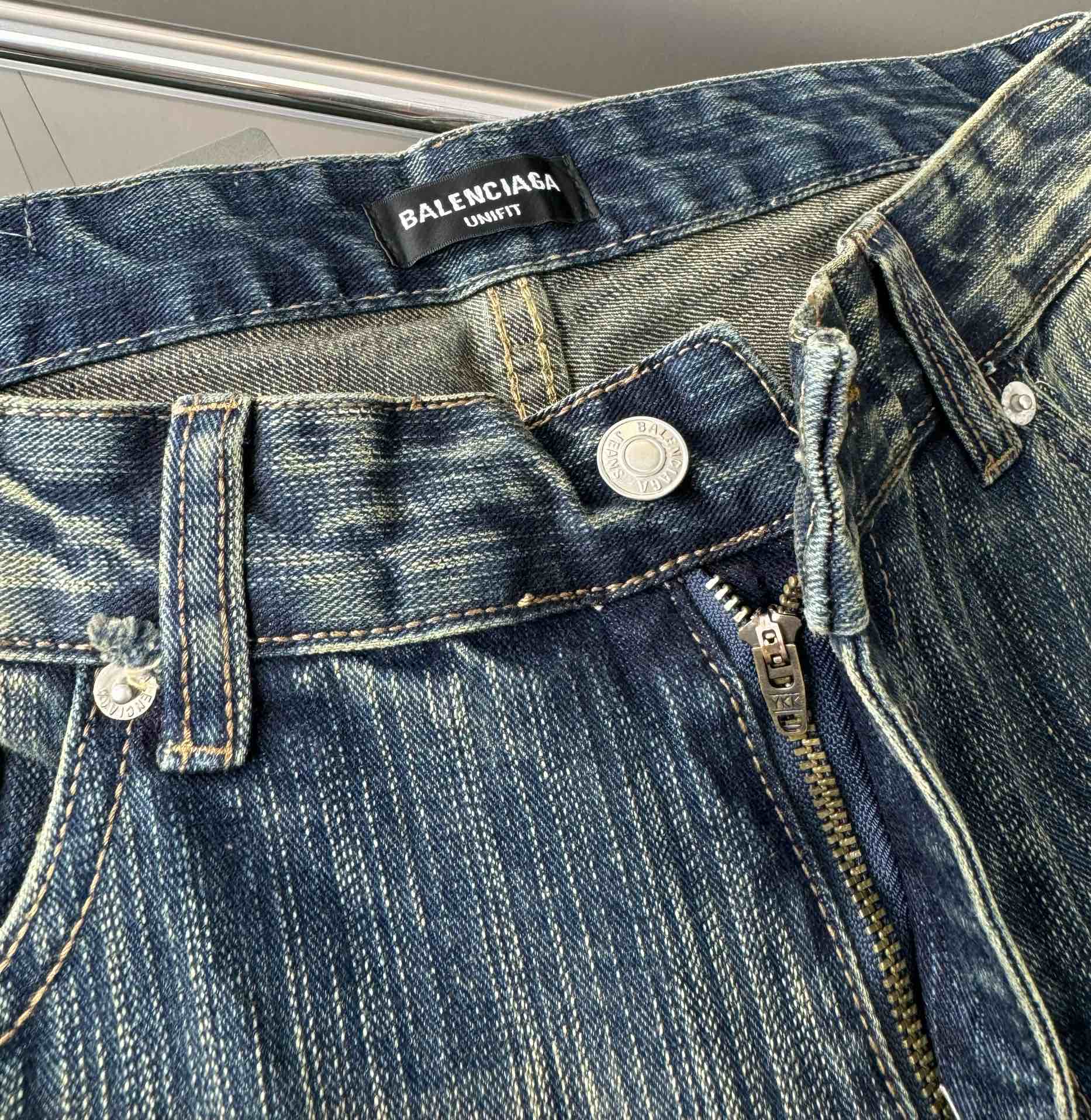 Cheap balenciaga Jeans in 212802, $70 USD- [IB212802] - Replica balenciaga Jeans