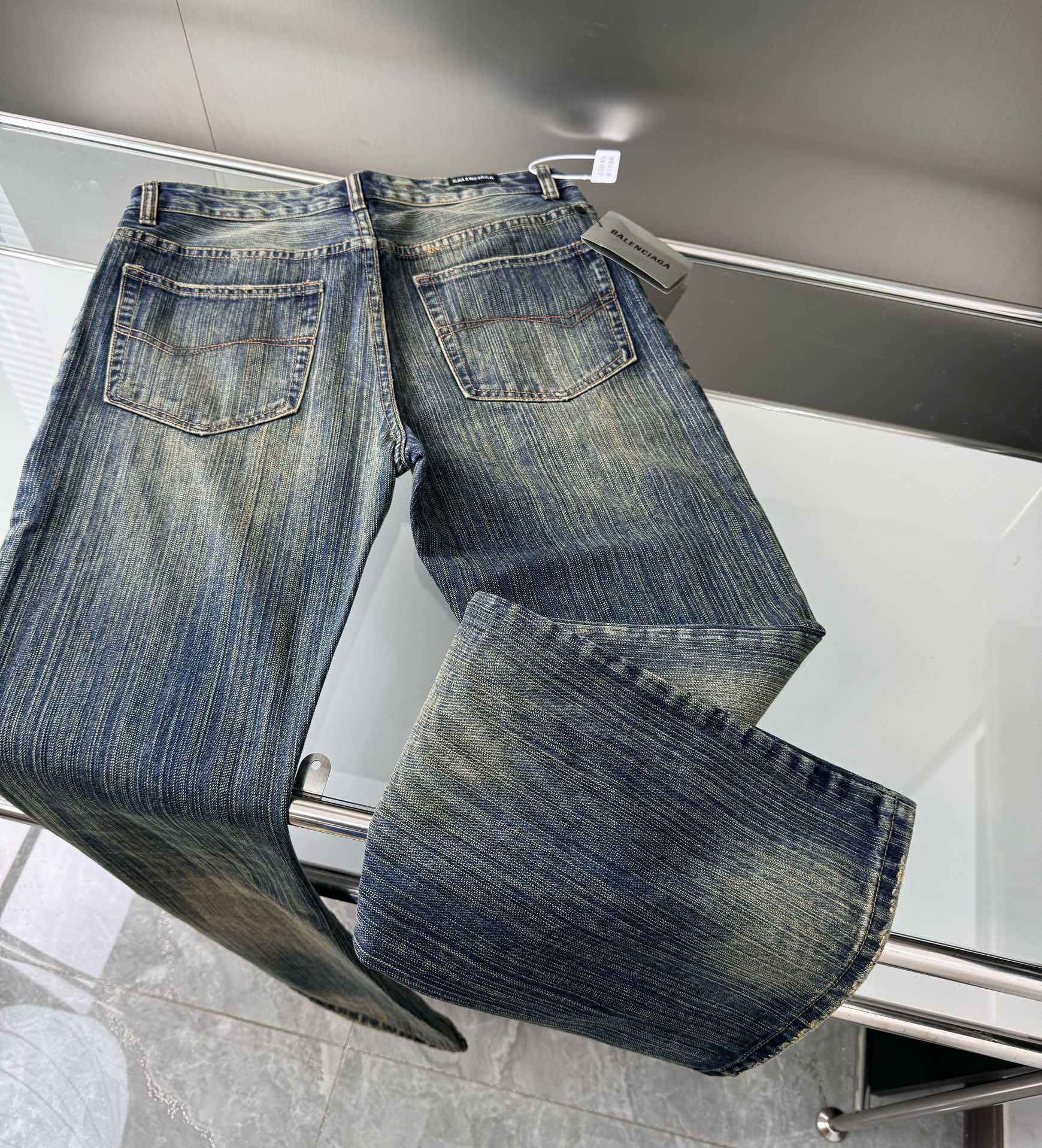 Cheap balenciaga Jeans in 212802, $70 USD- [IB212802] - Replica balenciaga Jeans