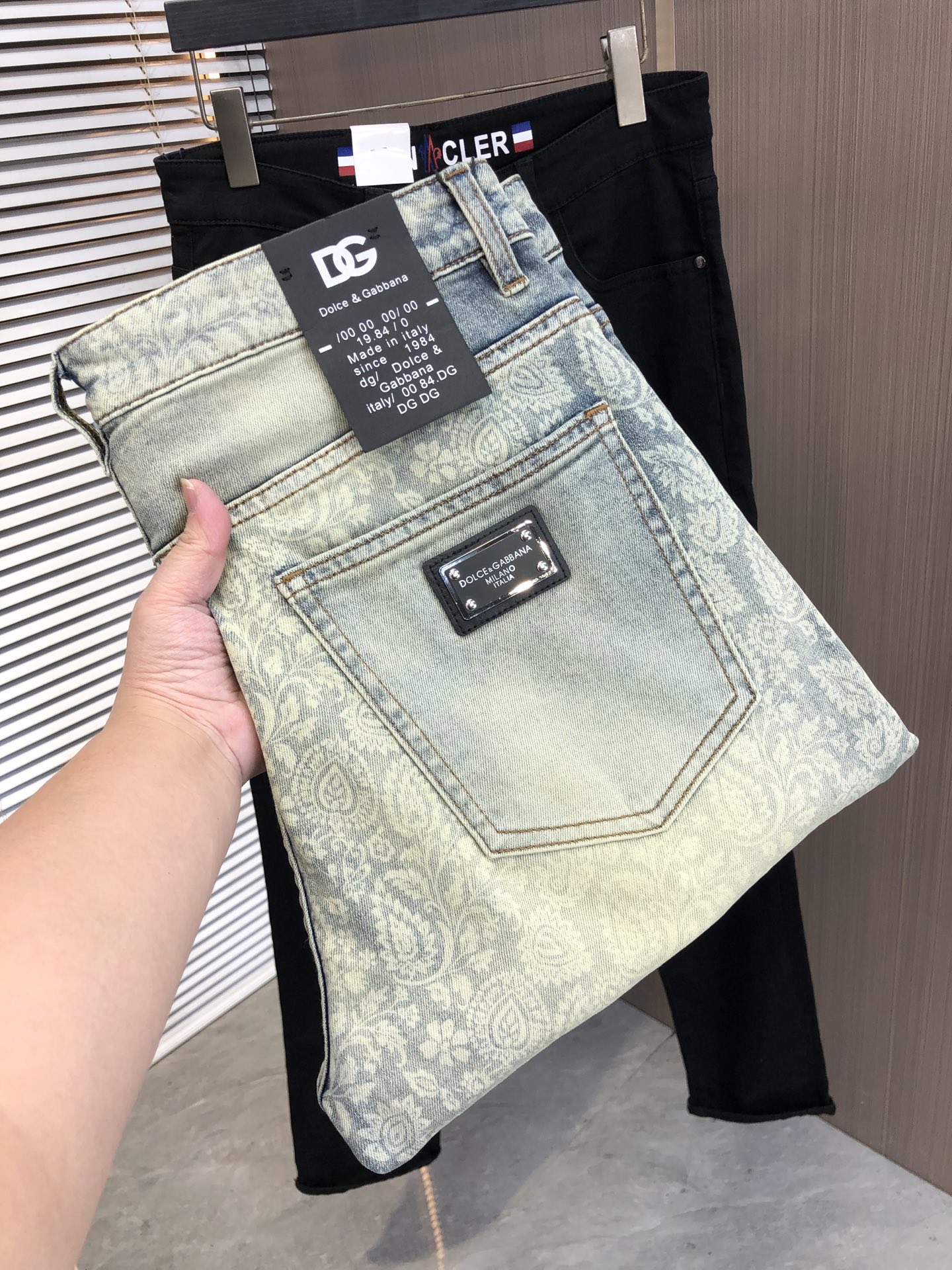 Cheap DG Jeans for Men in 212825, $65 USD- [IB212825] - Replica DG Jeans for Men