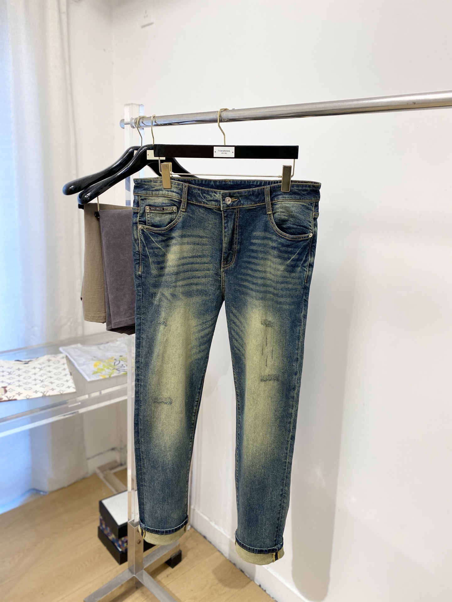 Cheap DG Jeans for Men in 212827, $65 USD- [IB212827] - Replica DG Jeans for Men