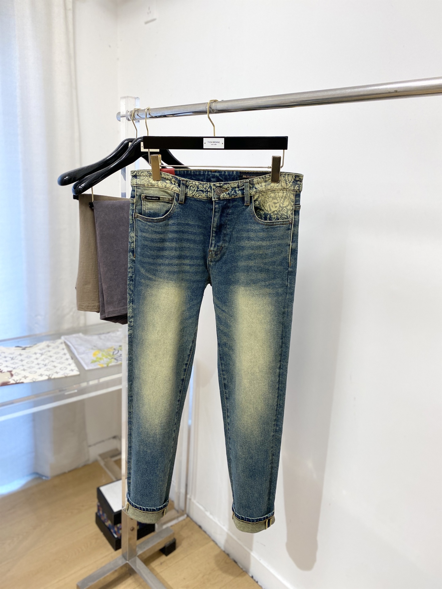 Cheap DG Jeans for Men in 212828, $65 USD- [IB212828] - Replica DG Jeans for Men