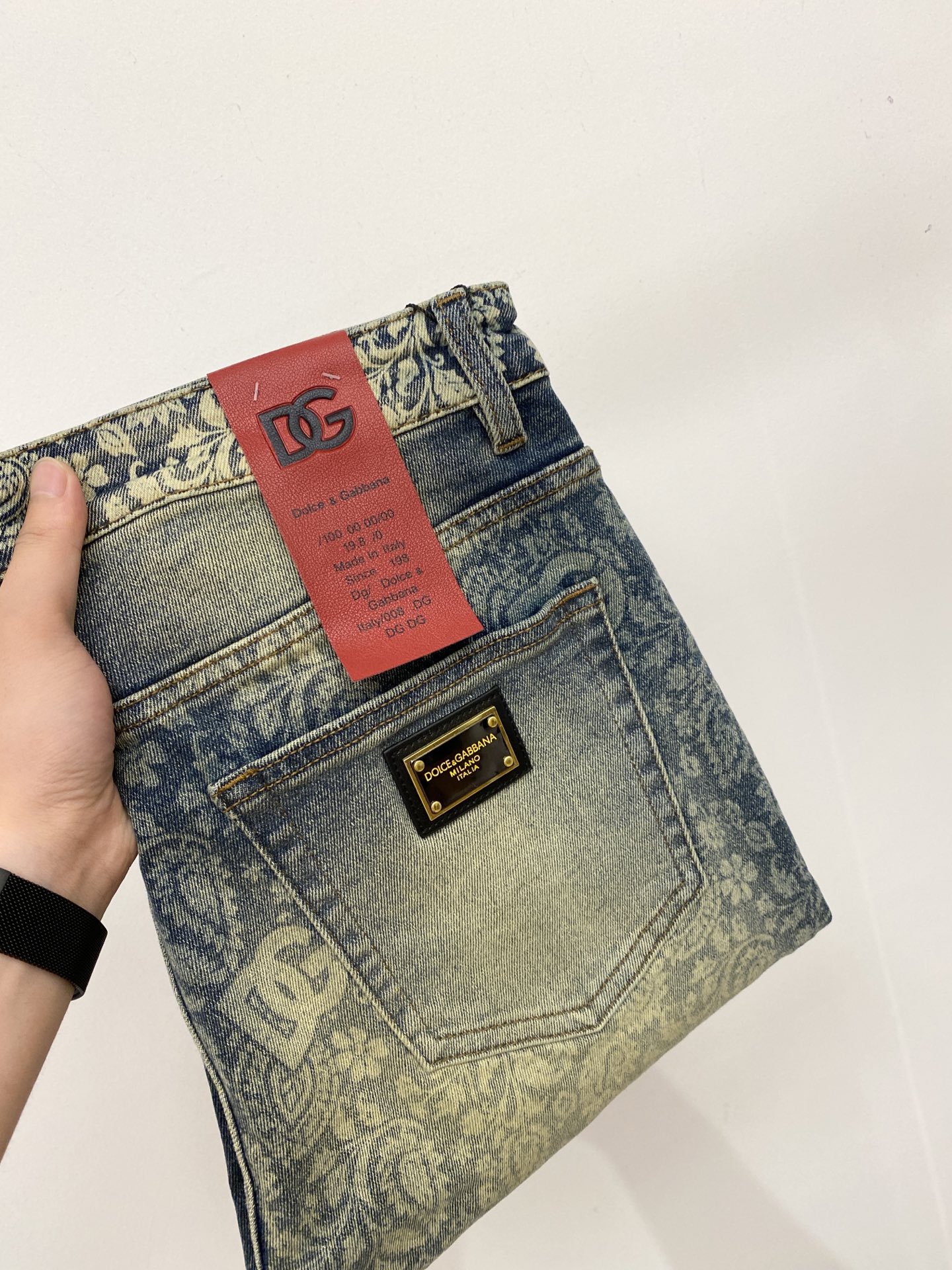 Cheap DG Jeans for Men in 212828, $65 USD- [IB212828] - Replica DG Jeans for Men