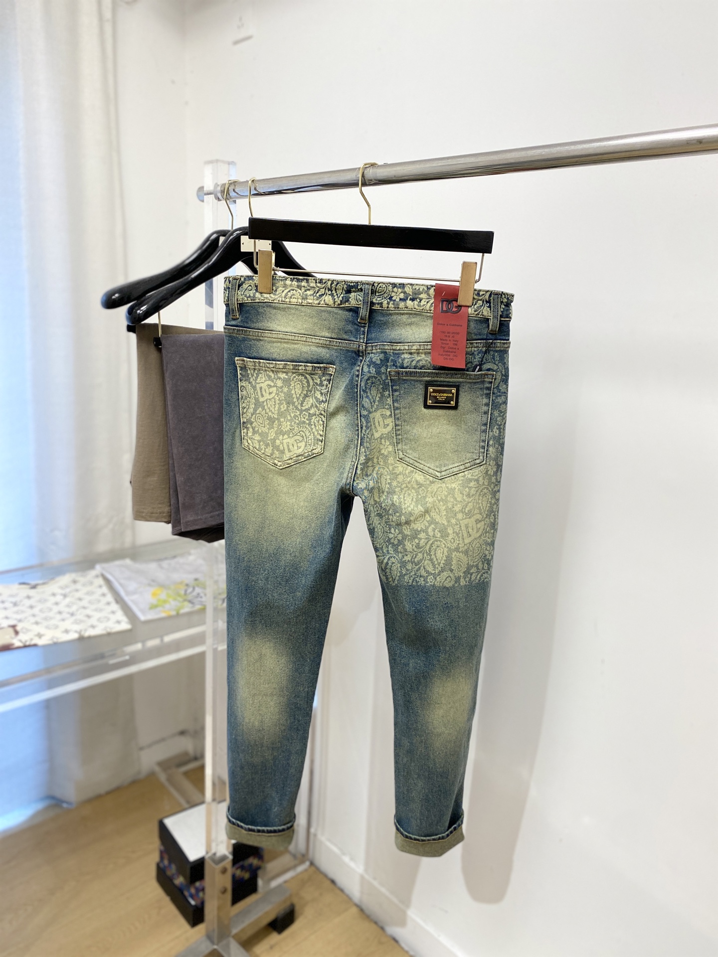 Cheap DG Jeans for Men in 212828, $65 USD- [IB212828] - Replica DG Jeans for Men