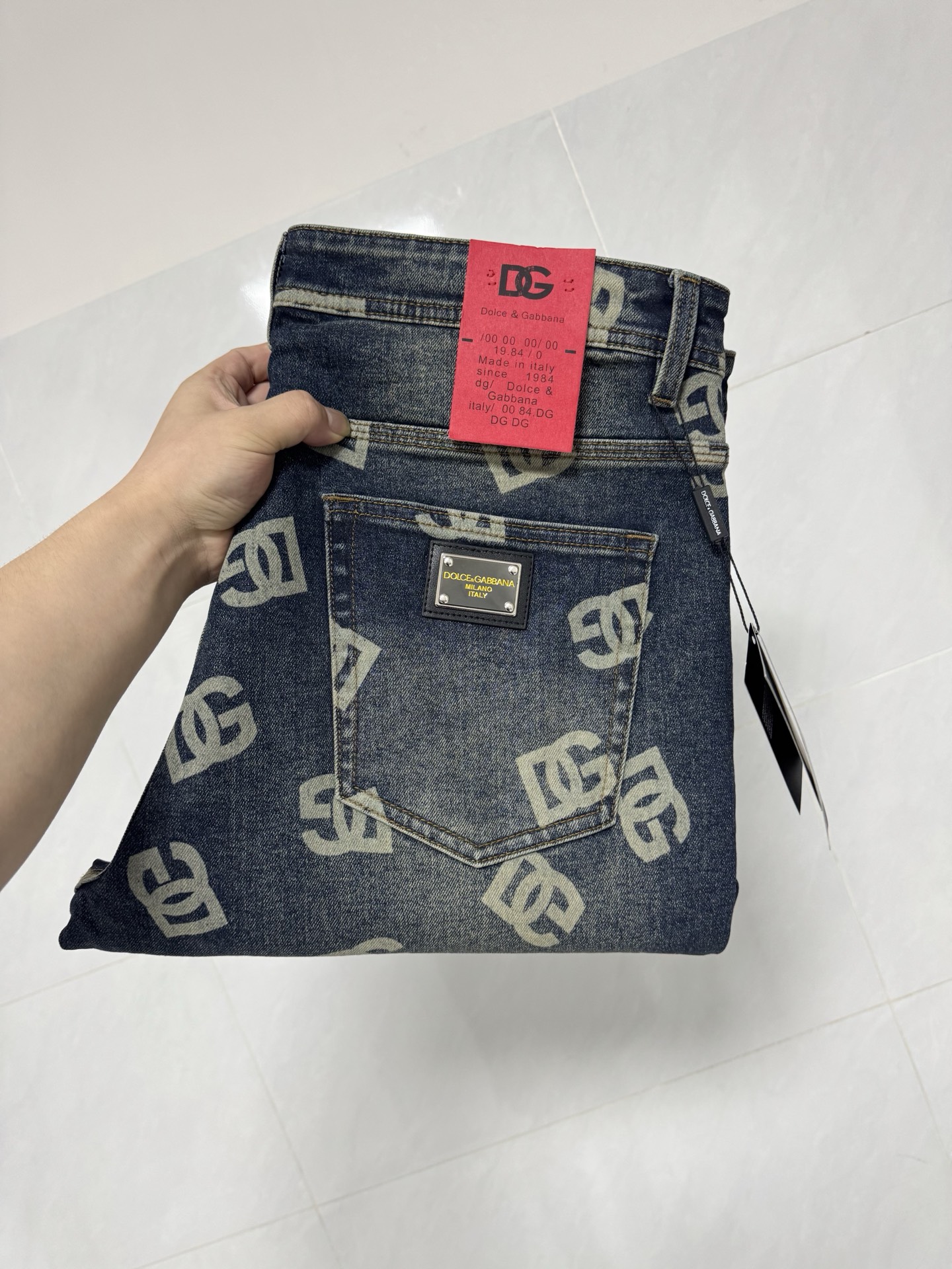 Cheap DG Jeans for Men in 212829, $65 USD- [IB212829] - Replica DG Jeans for Men