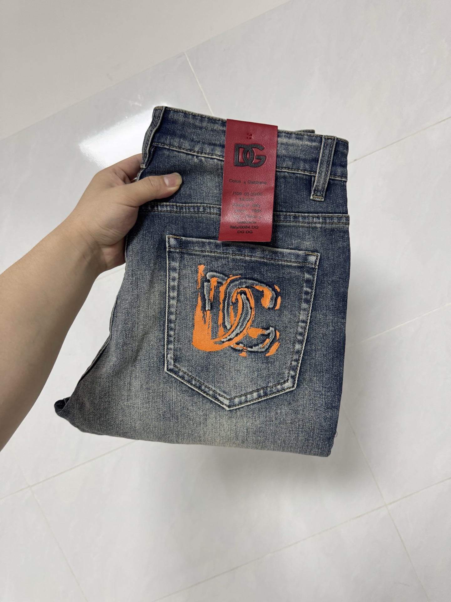 Cheap DG Jeans for Men in 212830, $65 USD- [IB212830] - Replica DG Jeans for Men