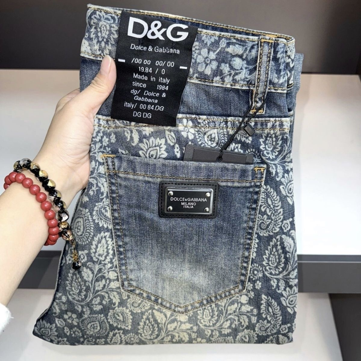 Cheap DG Jeans for Men in 212838, $65 USD- [IB212838] - Replica DG Jeans for Men