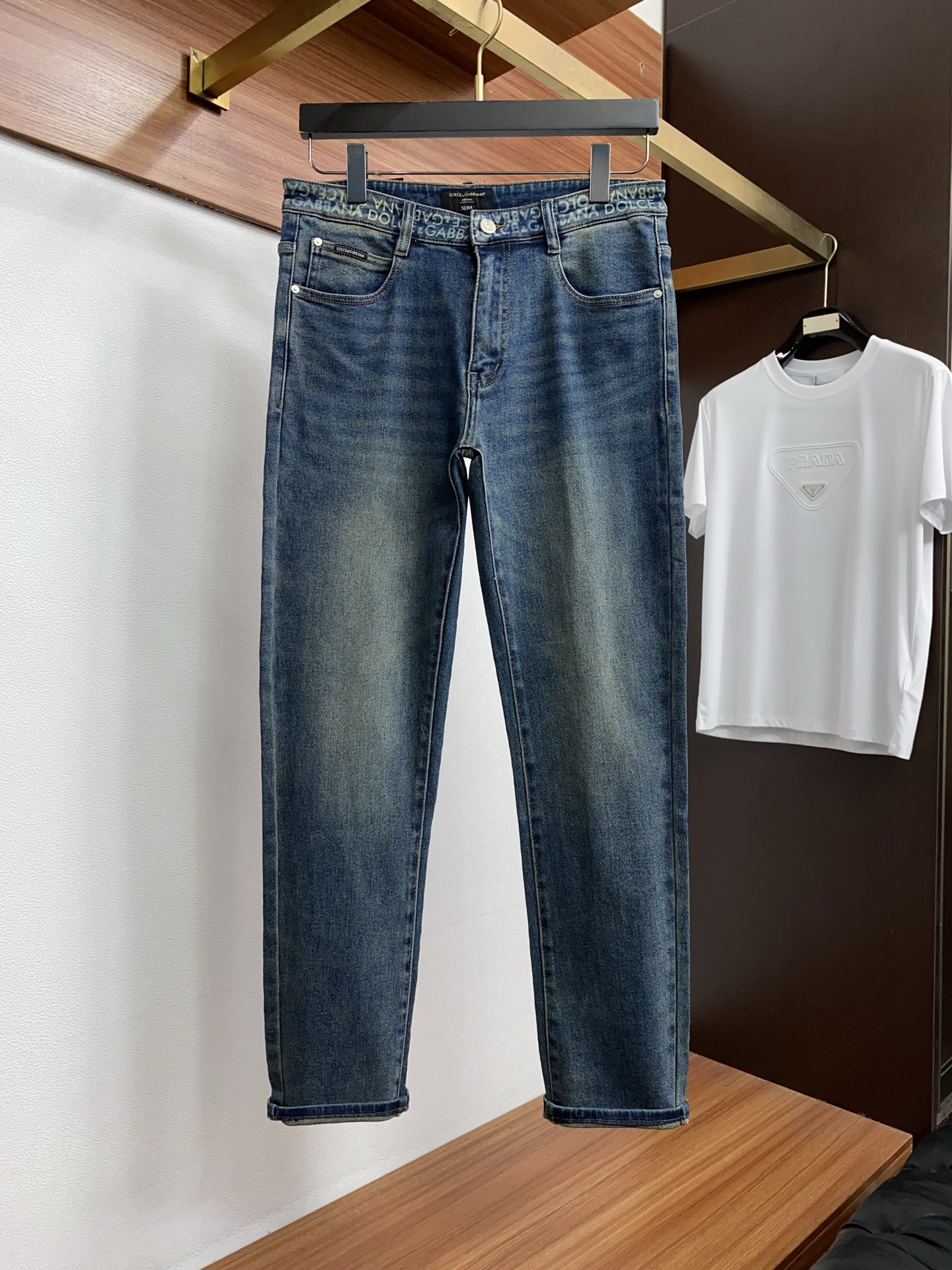 Cheap DG Jeans for Men in 212841, $65 USD- [IB212841] - Replica DG Jeans for Men