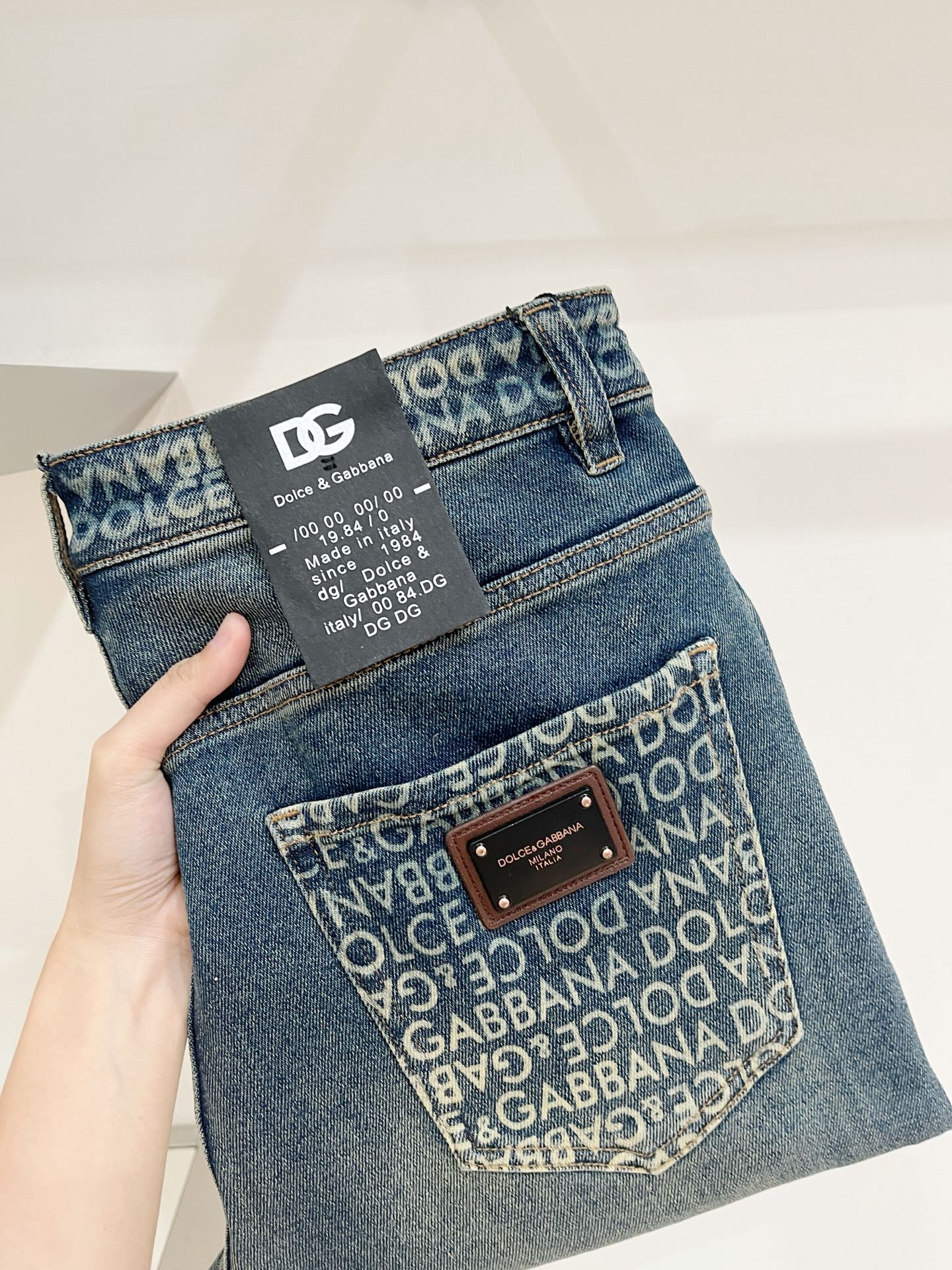 Cheap DG Jeans for Men in 212842, $70 USD- [IB212842] - Replica DG Jeans for Men
