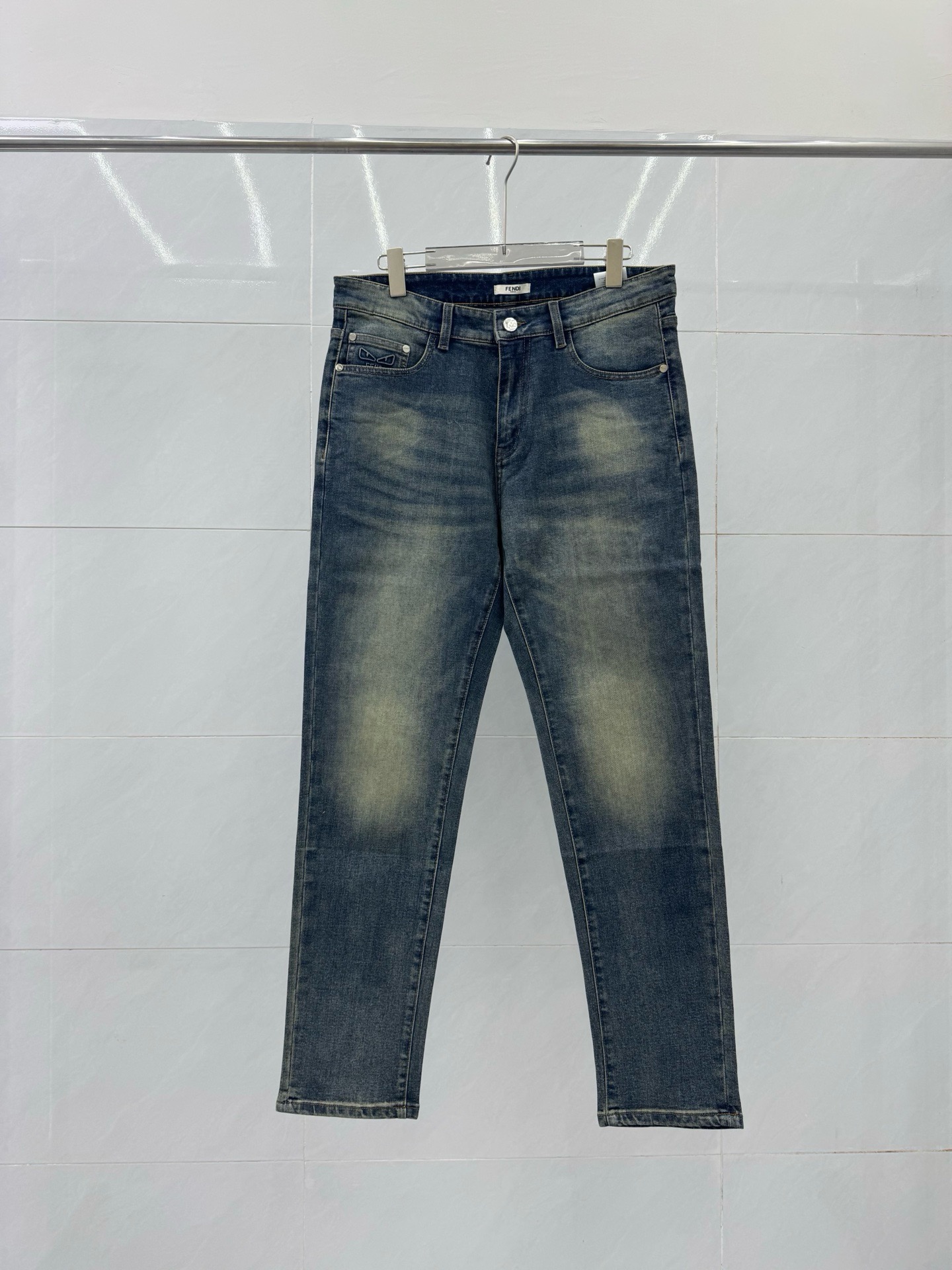 Cheap Fendi Jeans for Men in 212846, $65 USD- [IB212846] - Replica Fendi Jeans for Men