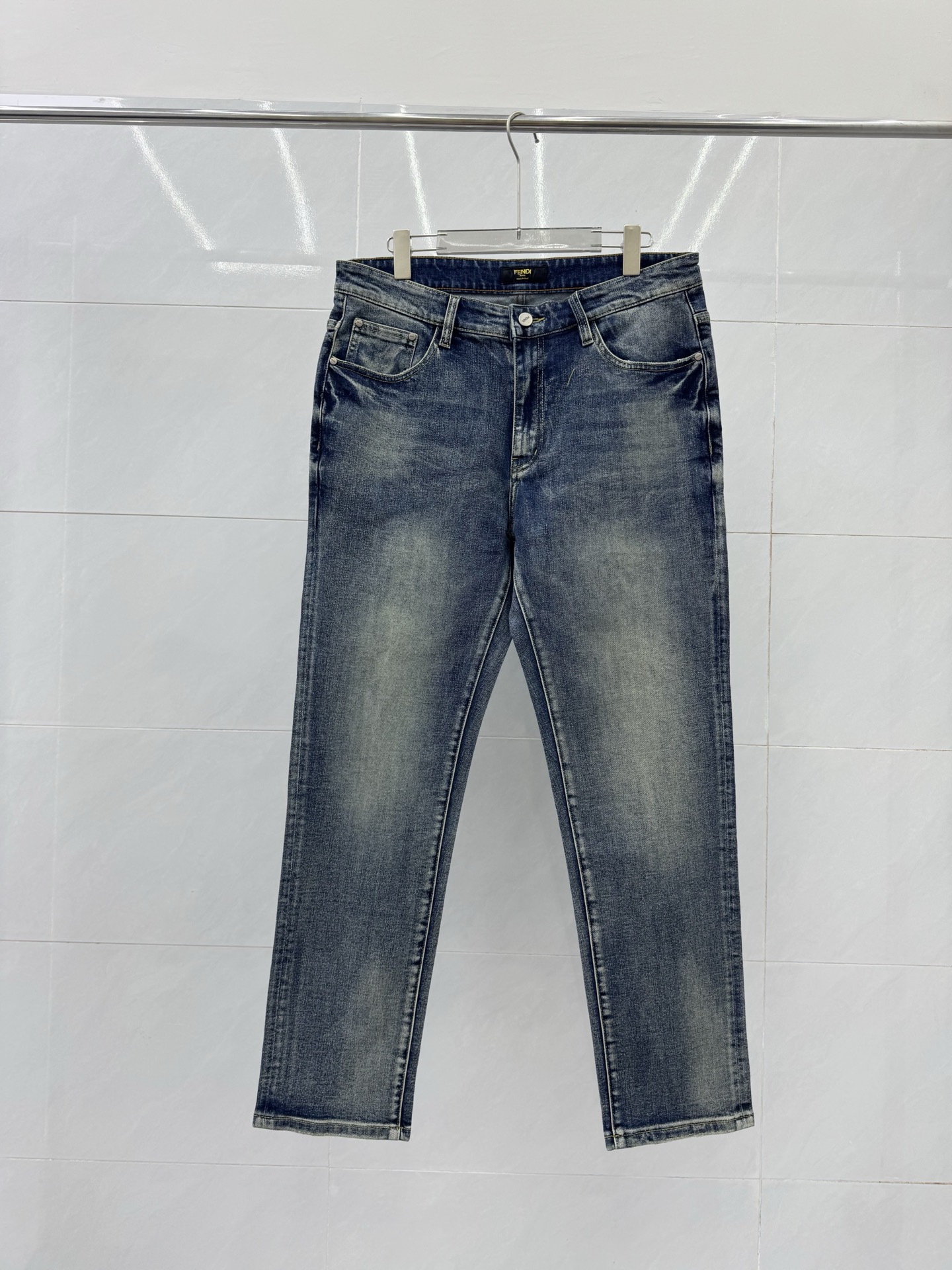 Cheap Fendi Jeans for Men in 212848, $65 USD- [IB212848] - Replica Fendi Jeans for Men