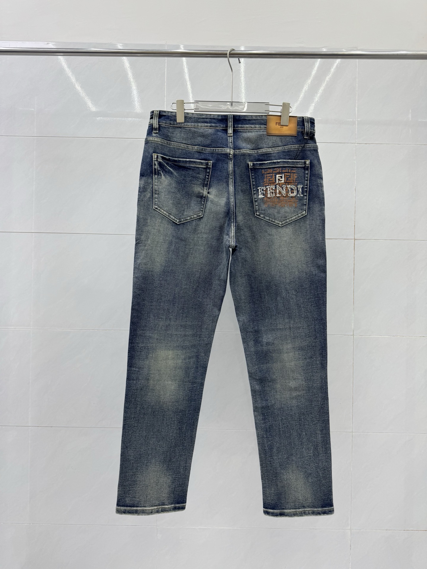Cheap Fendi Jeans for Men in 212848, $65 USD- [IB212848] - Replica Fendi Jeans for Men