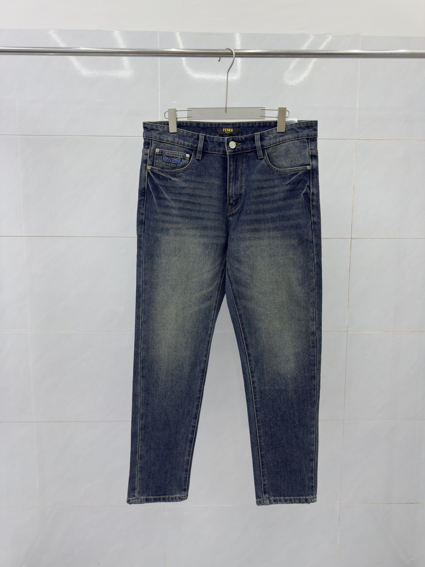 Cheap Fendi Jeans for Men in 212849, $65 USD- [IB212849] - Replica Fendi Jeans for Men