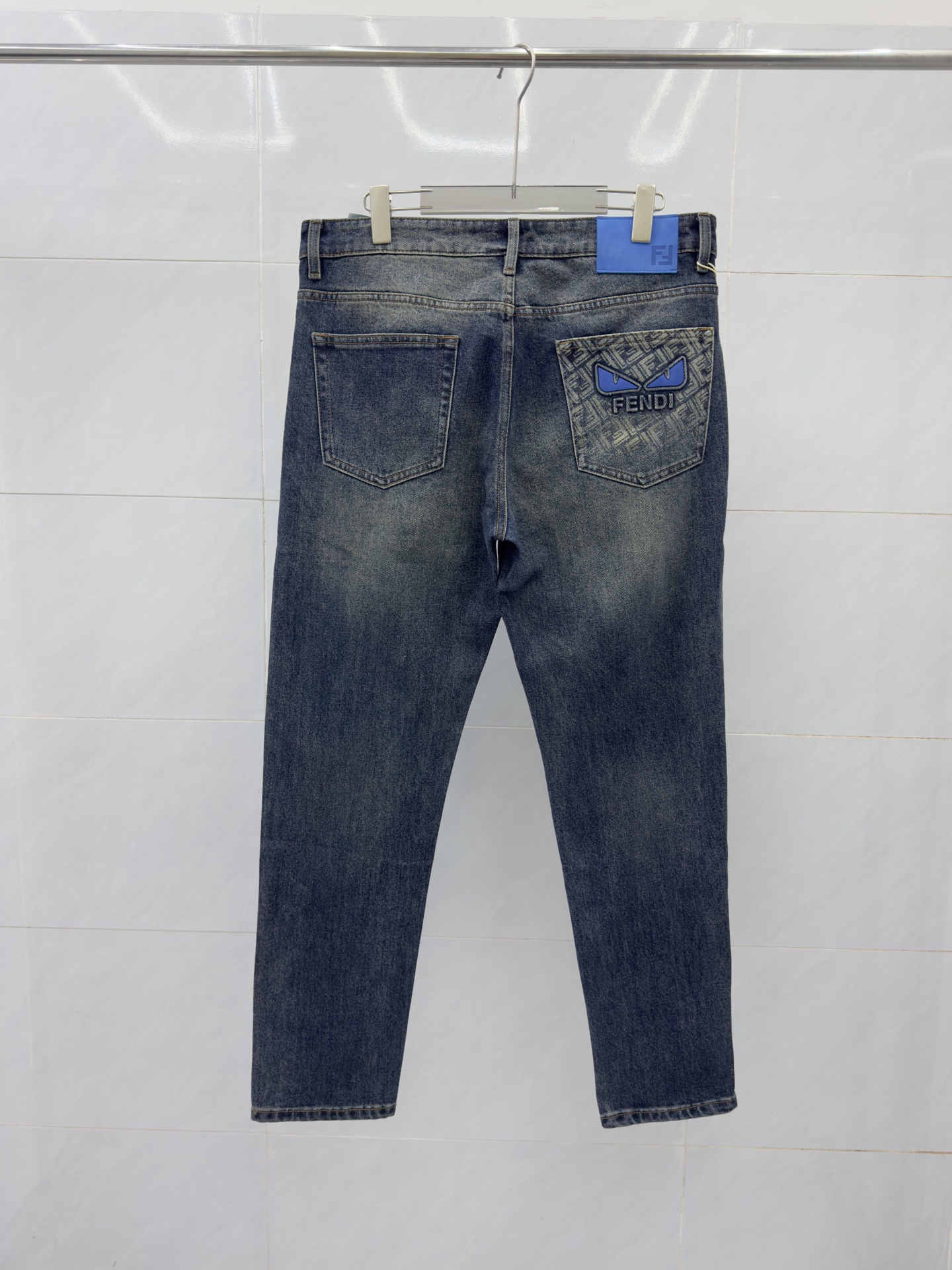 Cheap Fendi Jeans for Men in 212849, $65 USD- [IB212849] - Replica Fendi Jeans for Men