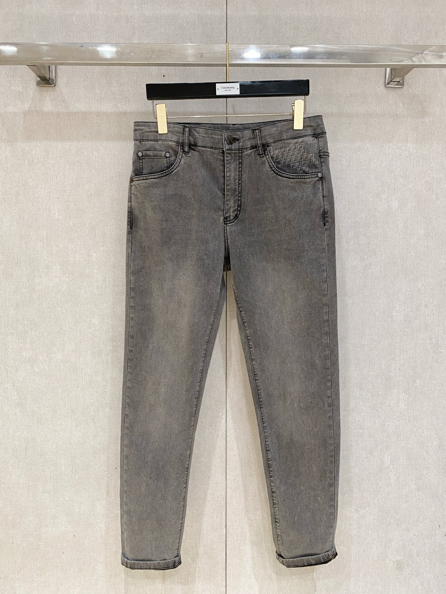 Cheap Fendi Jeans for Men in 212851, $65 USD- [IB212851] - Replica Fendi Jeans for Men