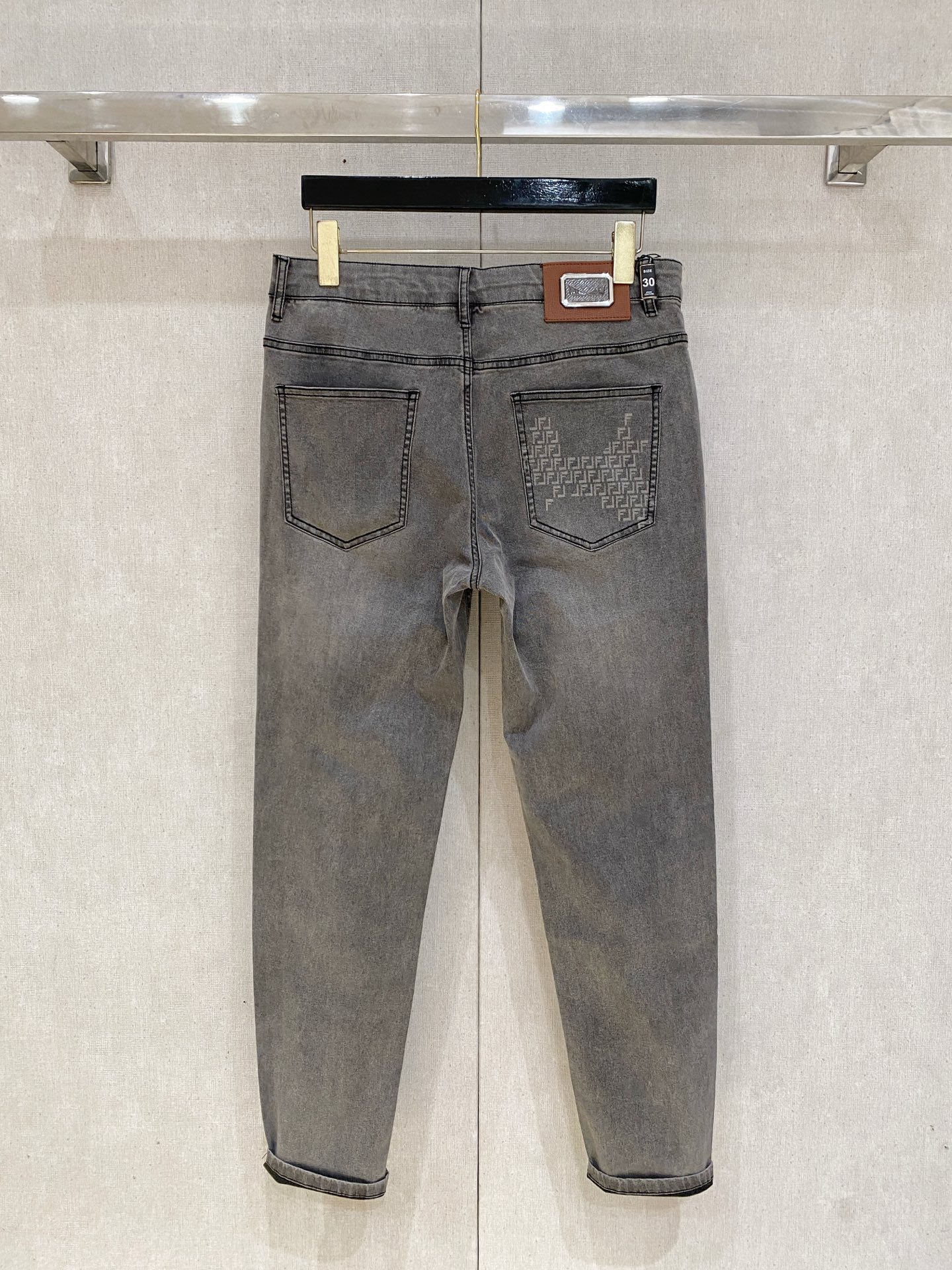 Cheap Fendi Jeans for Men in 212851, $65 USD- [IB212851] - Replica Fendi Jeans for Men