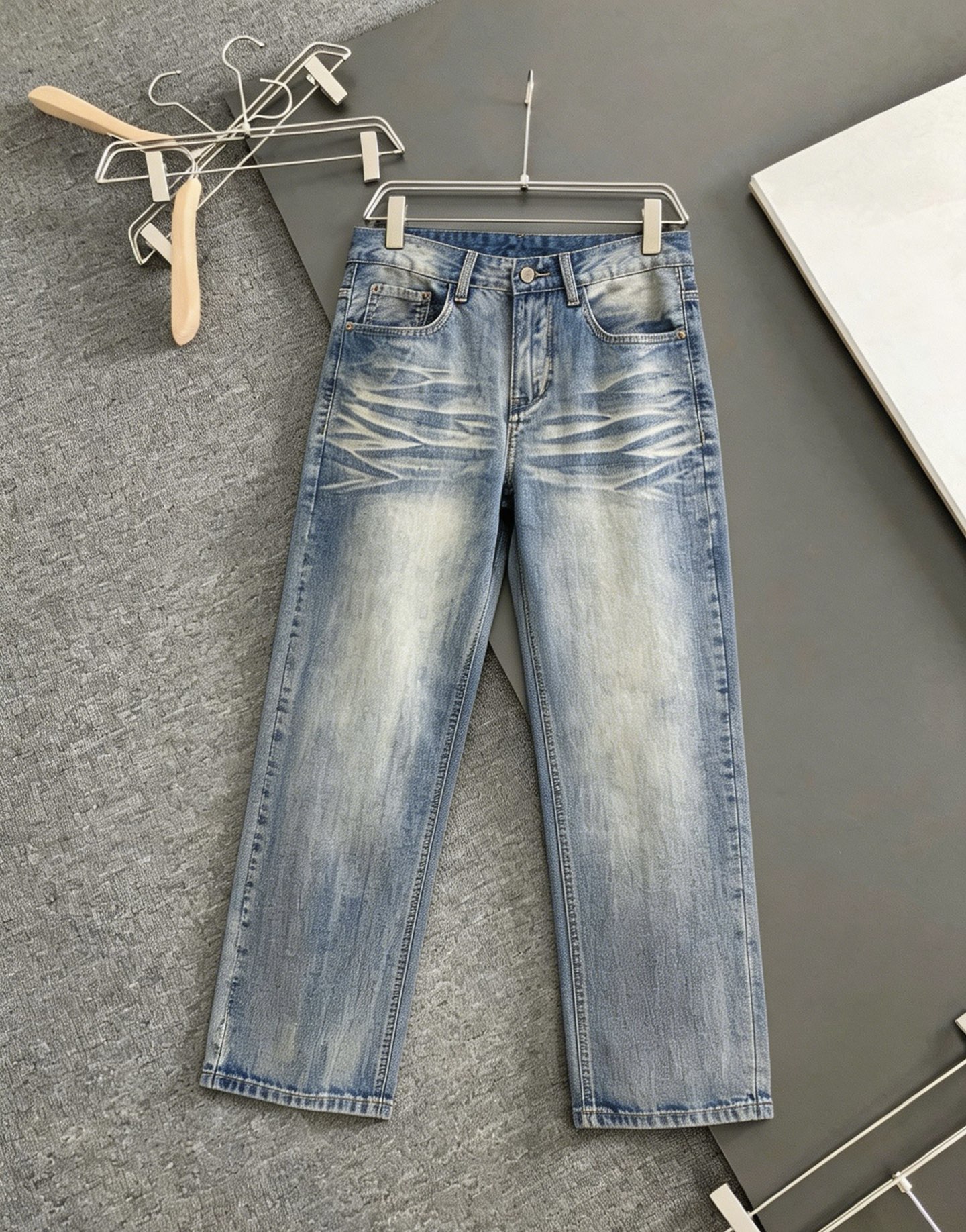Cheap Fendi Jeans for Men in 212852, $65 USD- [IB212852] - Replica Fendi Jeans for Men