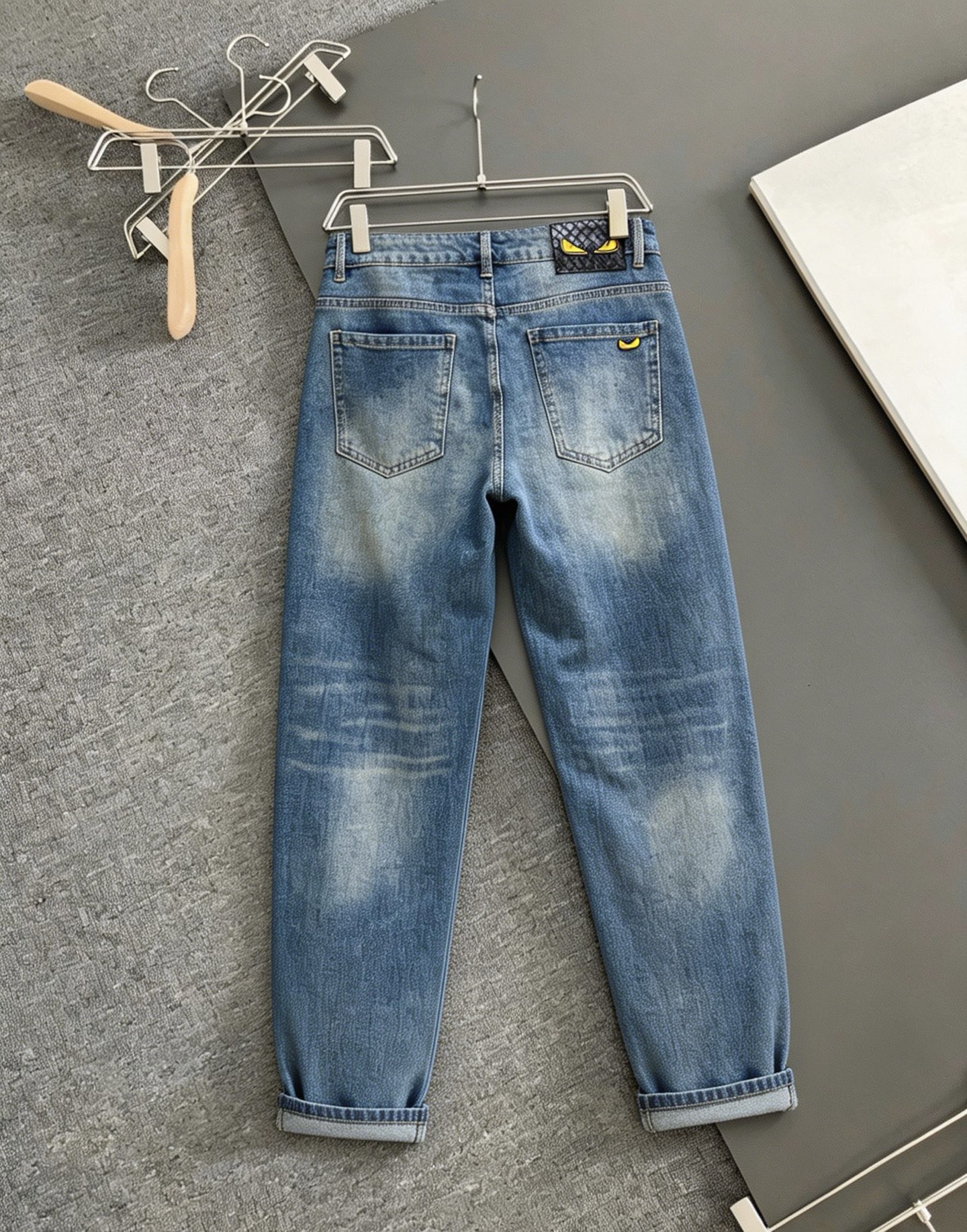 Cheap Fendi Jeans for Men in 212853, $65 USD- [IB212853] - Replica Fendi Jeans for Men
