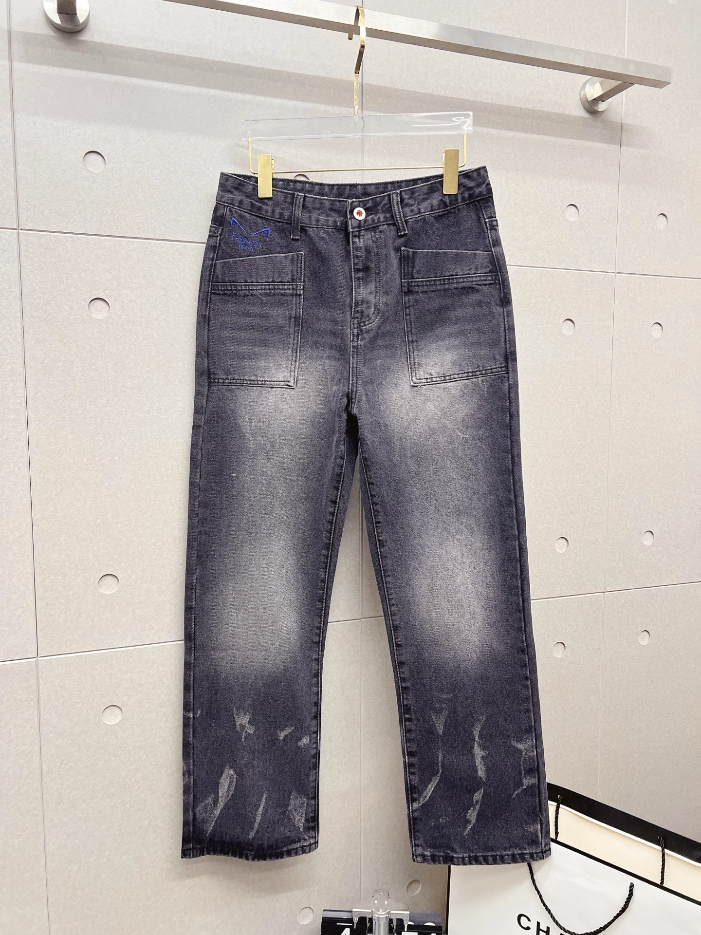 Cheap Fendi Jeans for Men in 212855, $65 USD- [IB212855] - Replica Fendi Jeans for Men