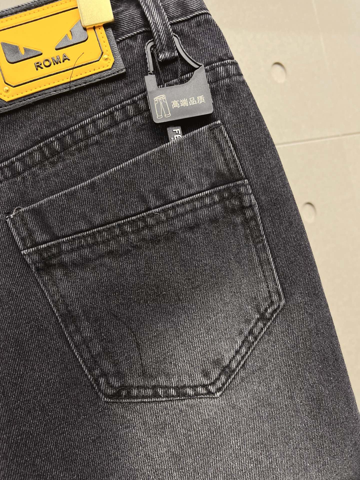 Cheap Fendi Jeans for Men in 212855, $65 USD- [IB212855] - Replica Fendi Jeans for Men