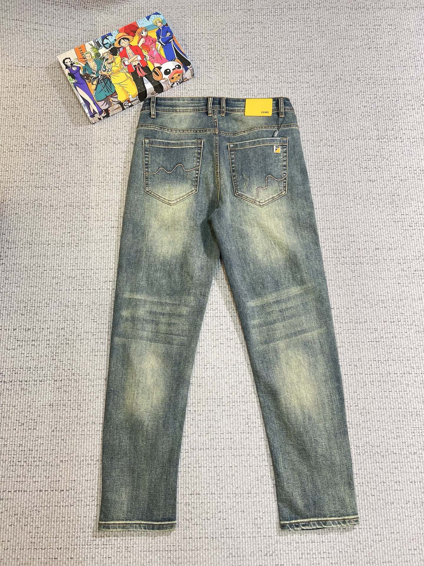 Cheap Fendi Jeans for Men in 212857, $65 USD- [IB212857] - Replica Fendi Jeans for Men