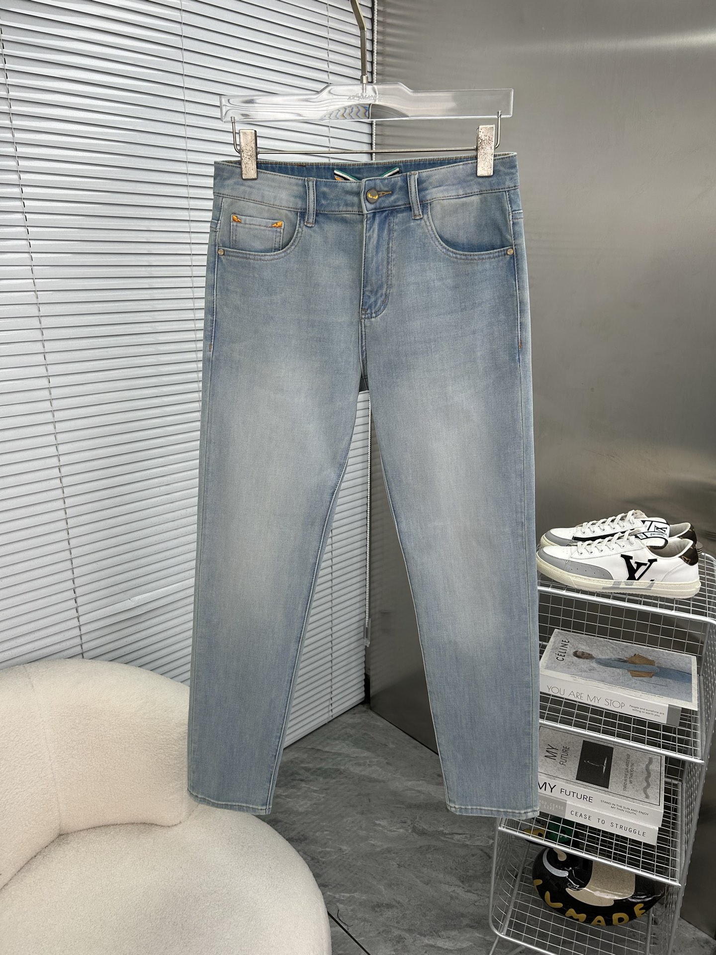 Cheap Fendi Jeans for Men in 212859, $65 USD- [IB212859] - Replica Fendi Jeans for Men