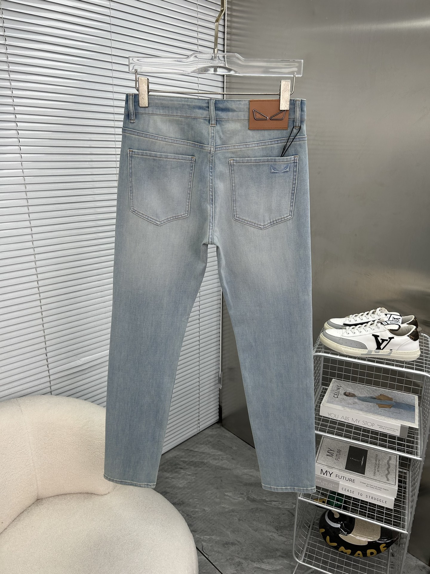 Cheap Fendi Jeans for Men in 212859, $65 USD- [IB212859] - Replica Fendi Jeans for Men