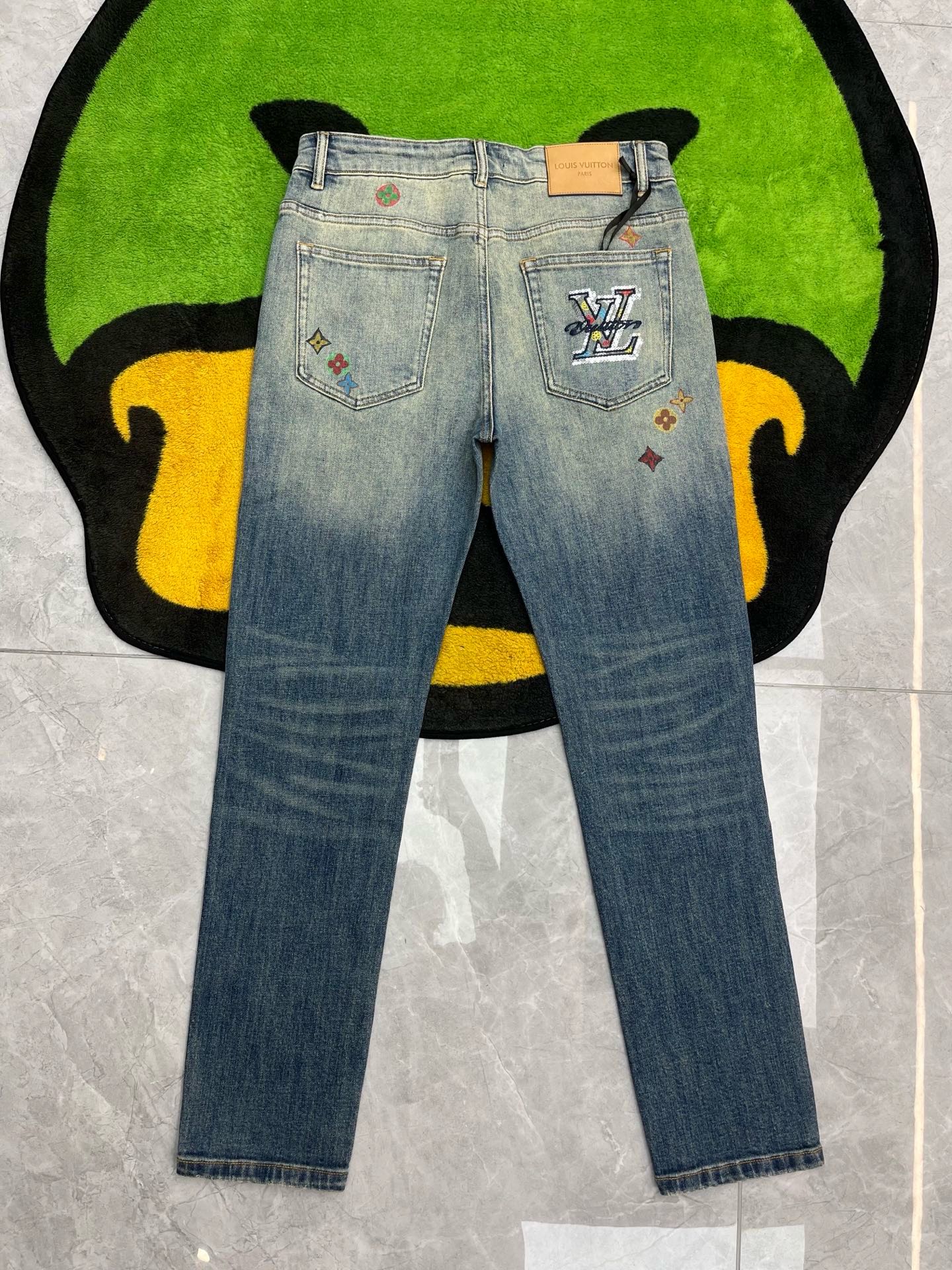 Cheap Louis Vuitton Jeans for Men in 212924, $95 USD- [IB212924] - Replica Louis Vuitton Jeans for Men