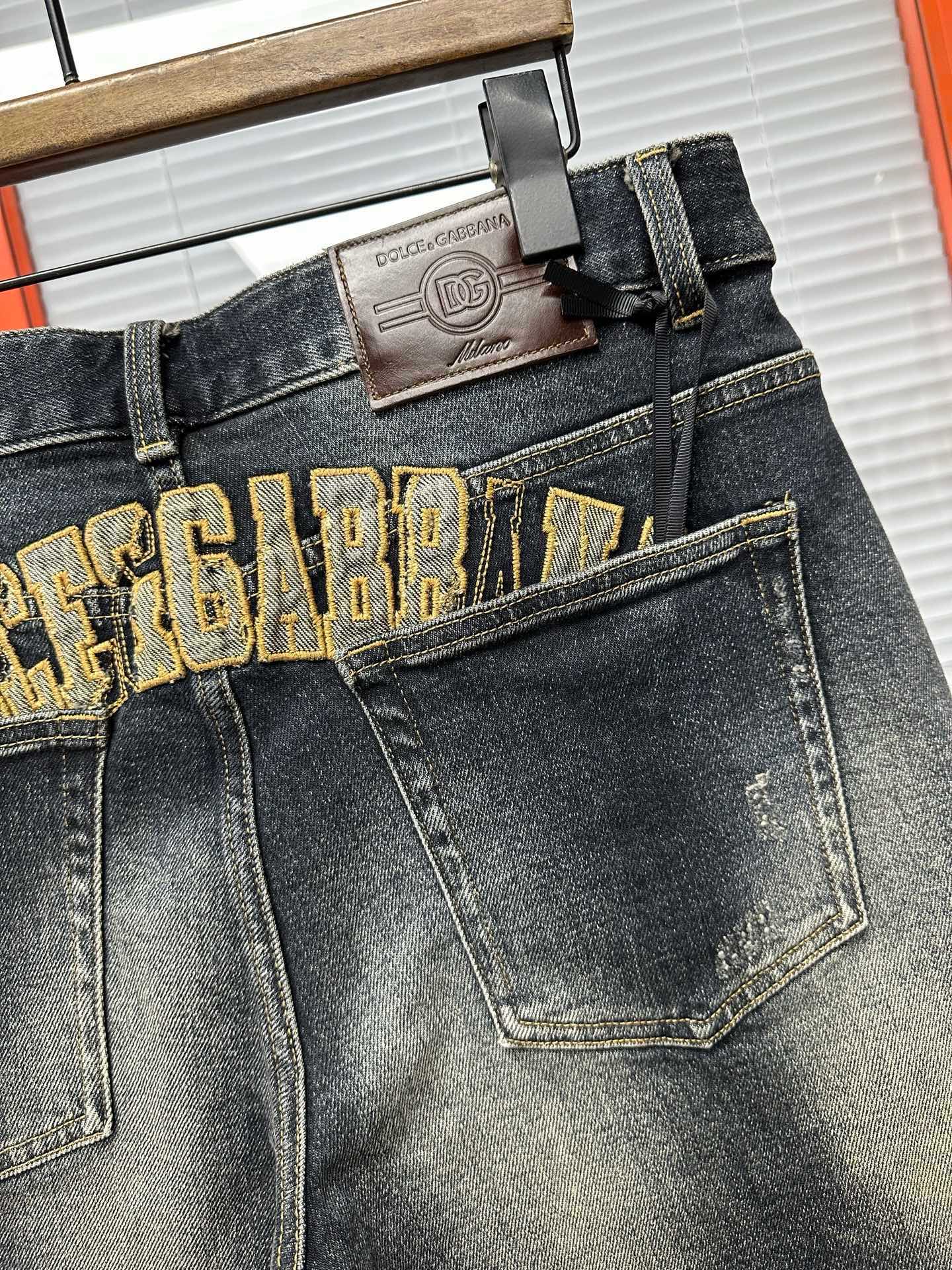 Cheap DG Short Jeans For Men in 212948, $75 USD- [IB212948] - Replica DG Short Jeans For Men