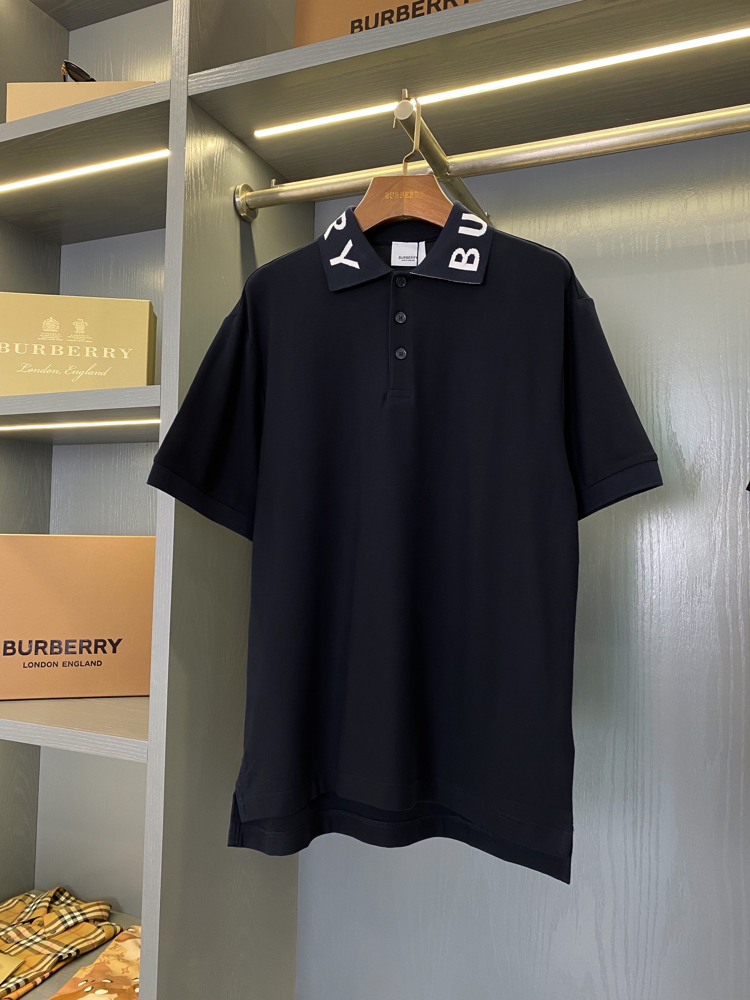Cheap Burberry Polo T-Shirts for Men in 212959, $30 USD- [IB212959] - Replica Burberry Polo T-Shirts for Men