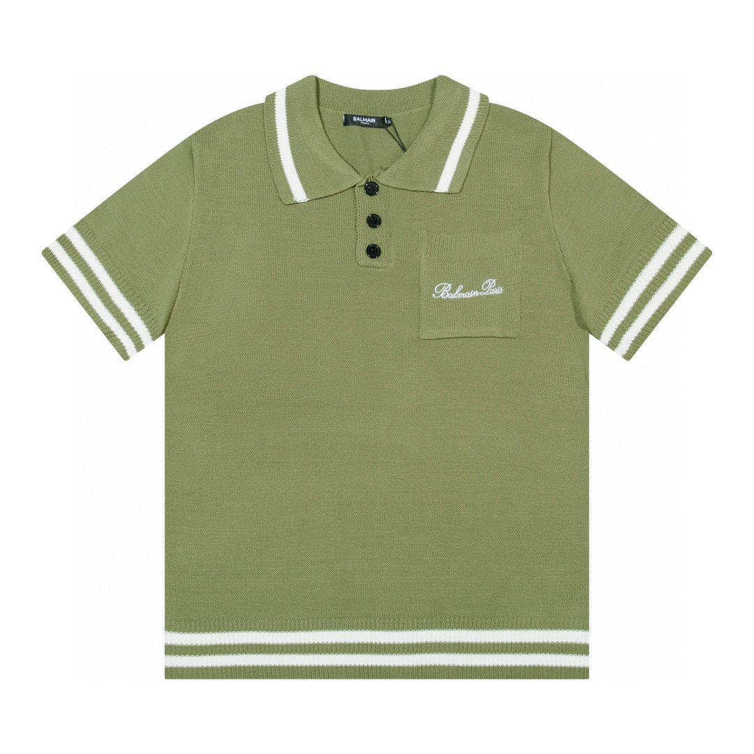 Cheap Balmain Polo T-Shirts in 212974, $35 USD- [IB212974] - Replica Balmain Polo T-Shirts