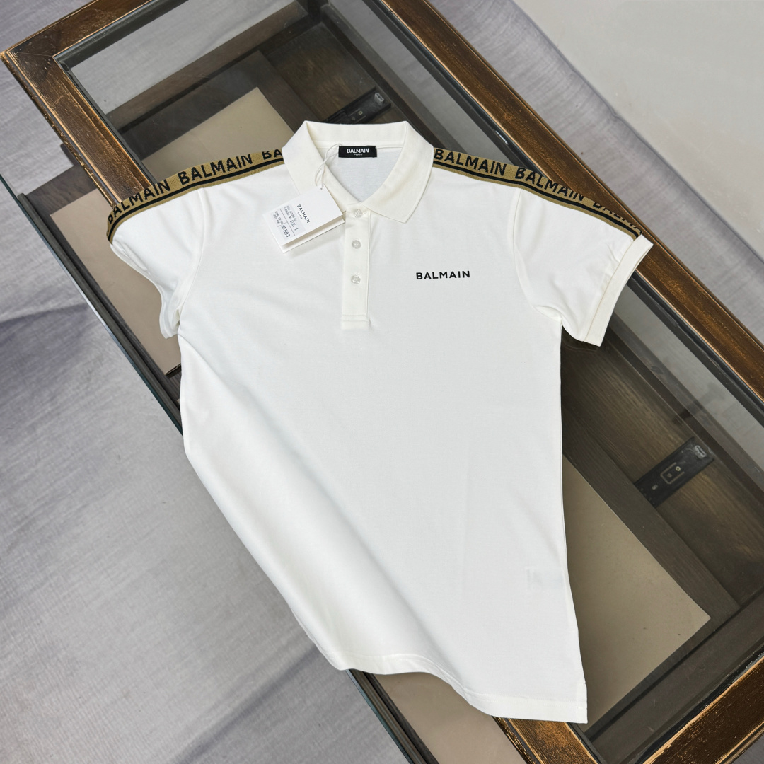 Cheap Balmain Polo T-Shirts in 212976, $35 USD- [IB212976] - Replica Balmain Polo T-Shirts
