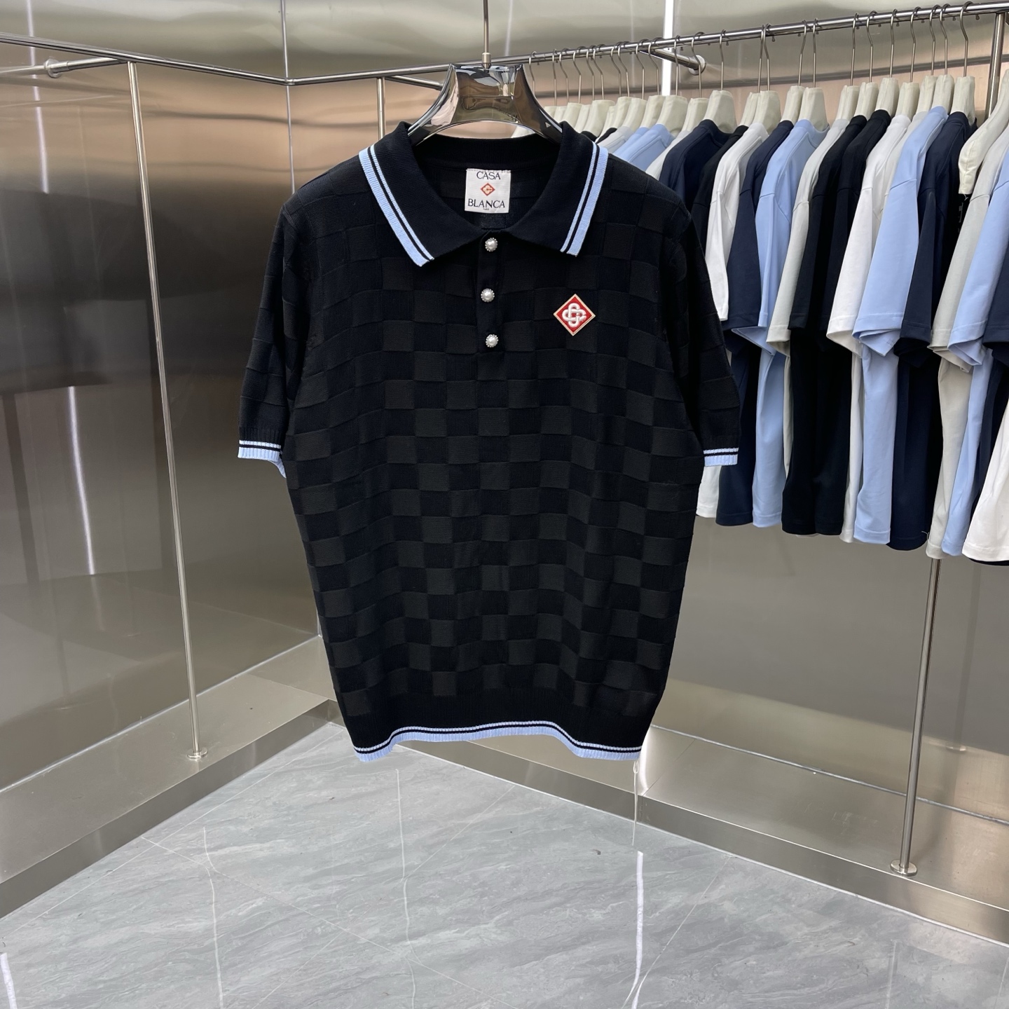 Cheap Casablanca POLO T-Shirts in 212978, $35 USD- [IB212978] - Replica Casablanca POLO T-Shirts