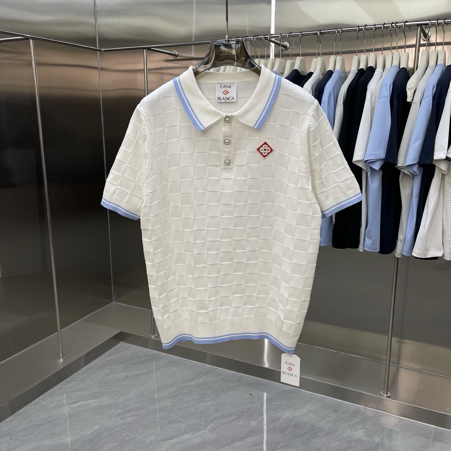 Cheap Casablanca POLO T-Shirts in 212979, $35 USD- [IB212979] - Replica Casablanca POLO T-Shirts