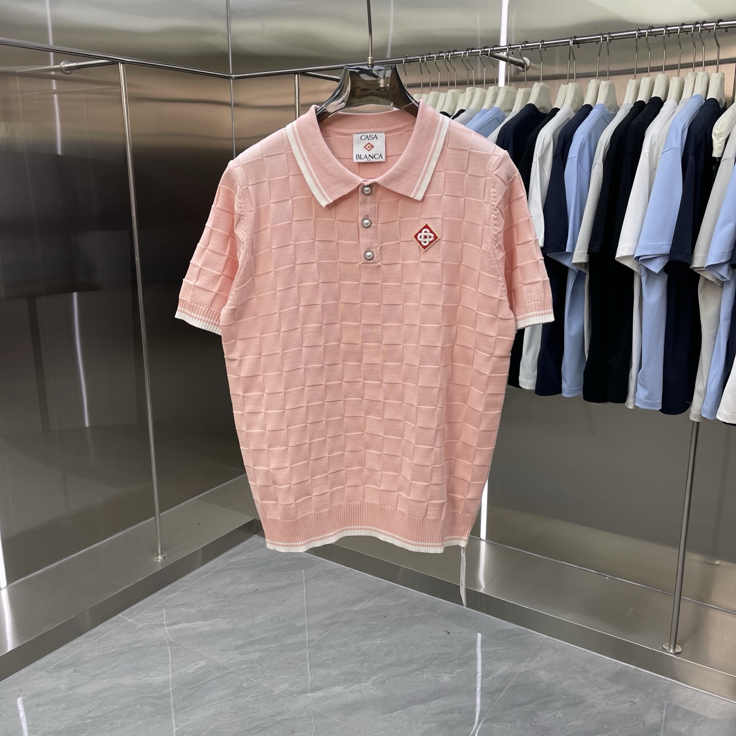 Cheap Casablanca POLO T-Shirts in 212980, $35 USD- [IB212980] - Replica Casablanca POLO T-Shirts