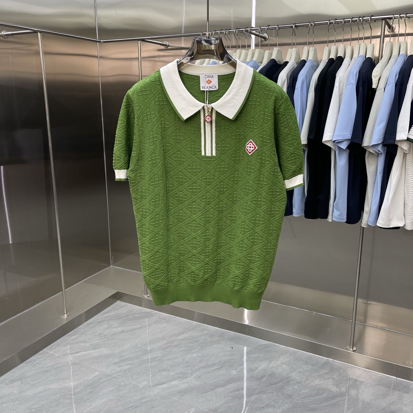 Cheap Casablanca POLO T-Shirts in 212981, $35 USD- [IB212981] - Replica Casablanca POLO T-Shirts