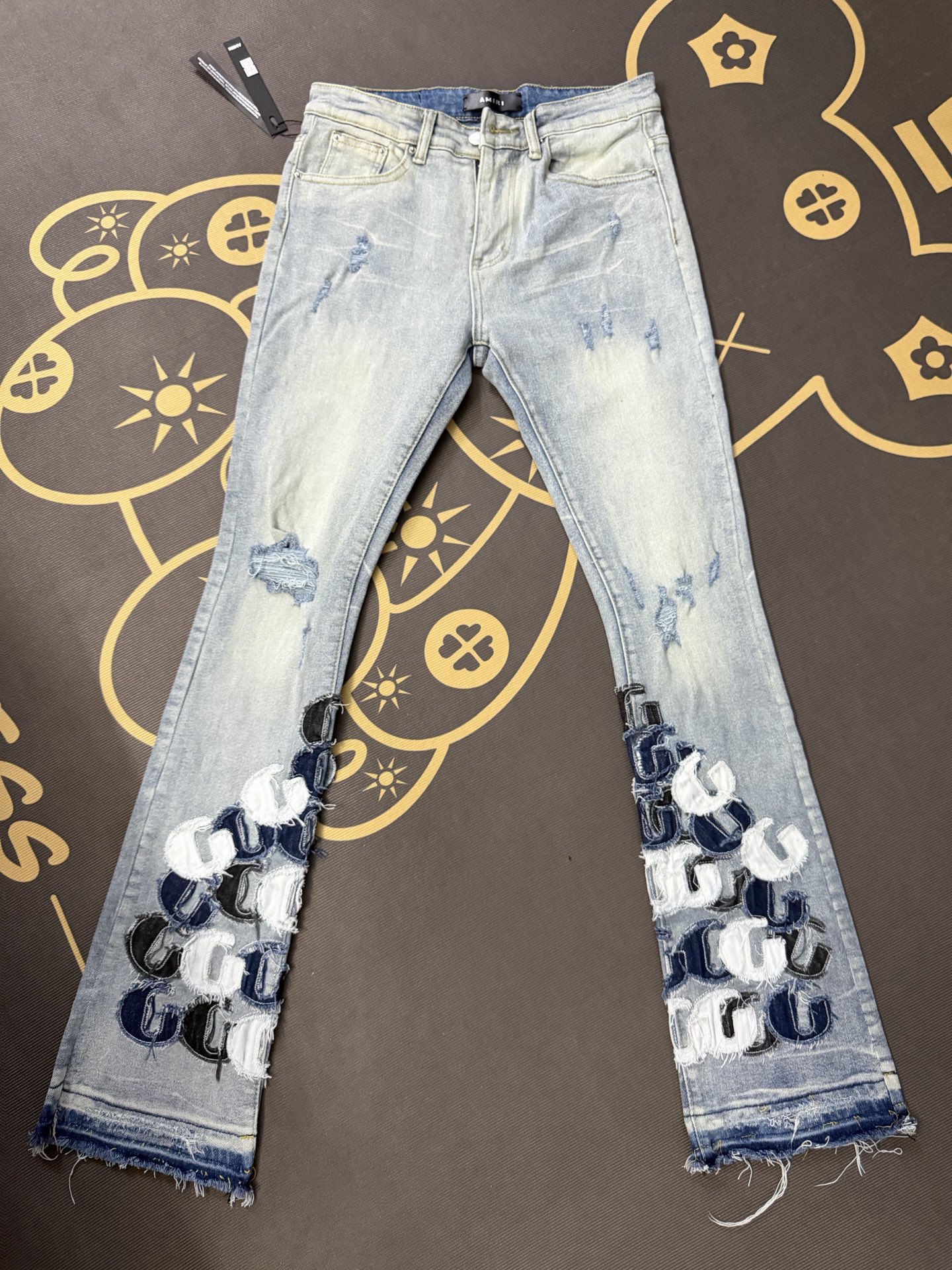 Cheap Amiri Denim Jeans for Men in 212995, $60 USD- [IB212995] - Replica Amiri Denim Jeans for Men