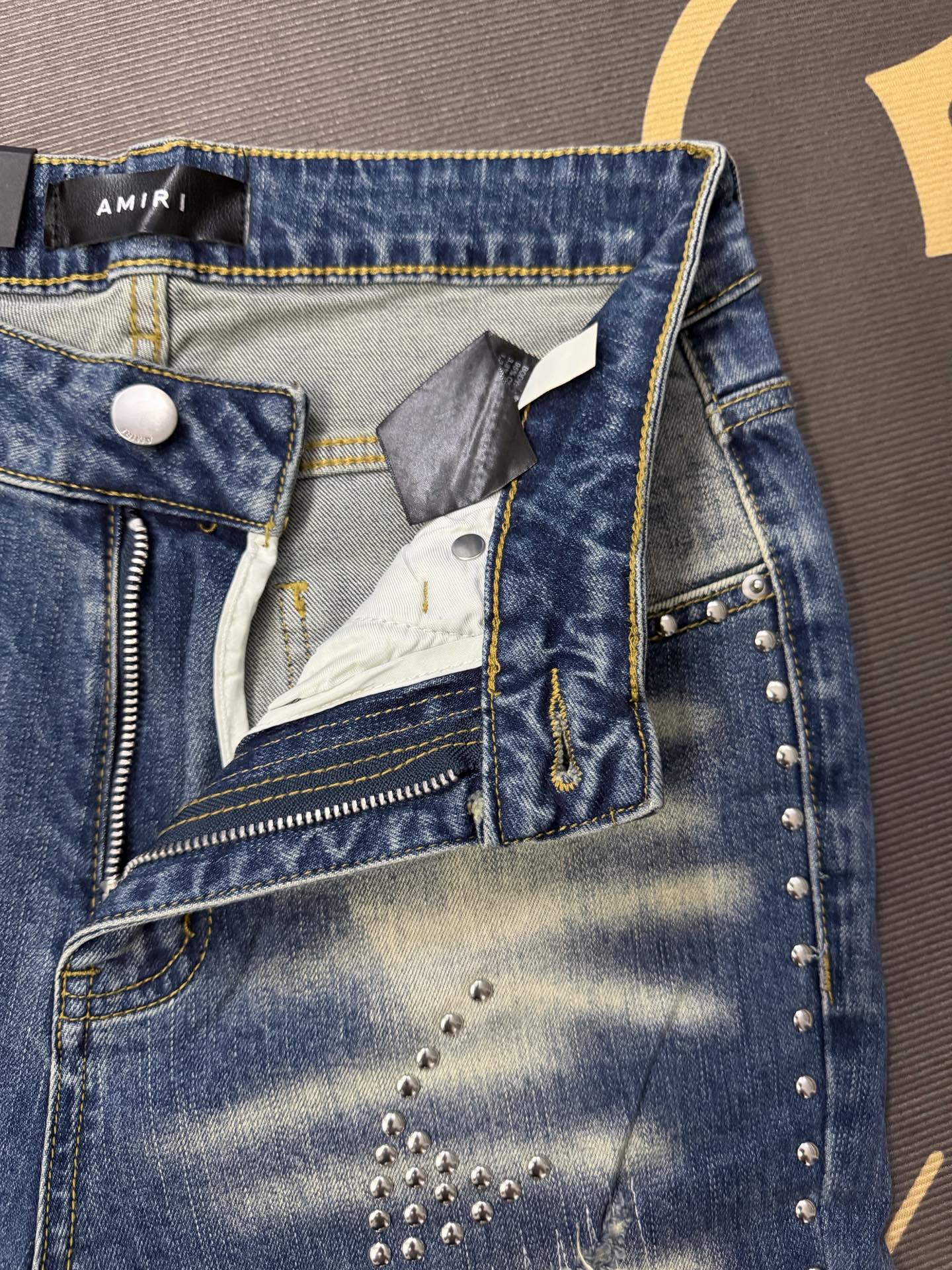 Cheap Amiri Denim Jeans for Men in 212996, $60 USD- [IB212996] - Replica Amiri Denim Jeans for Men