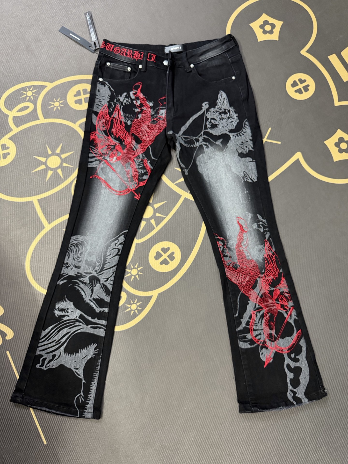 Cheap Amiri Denim Jeans for Men in 212997, $60 USD- [IB212997] - Replica Amiri Denim Jeans for Men