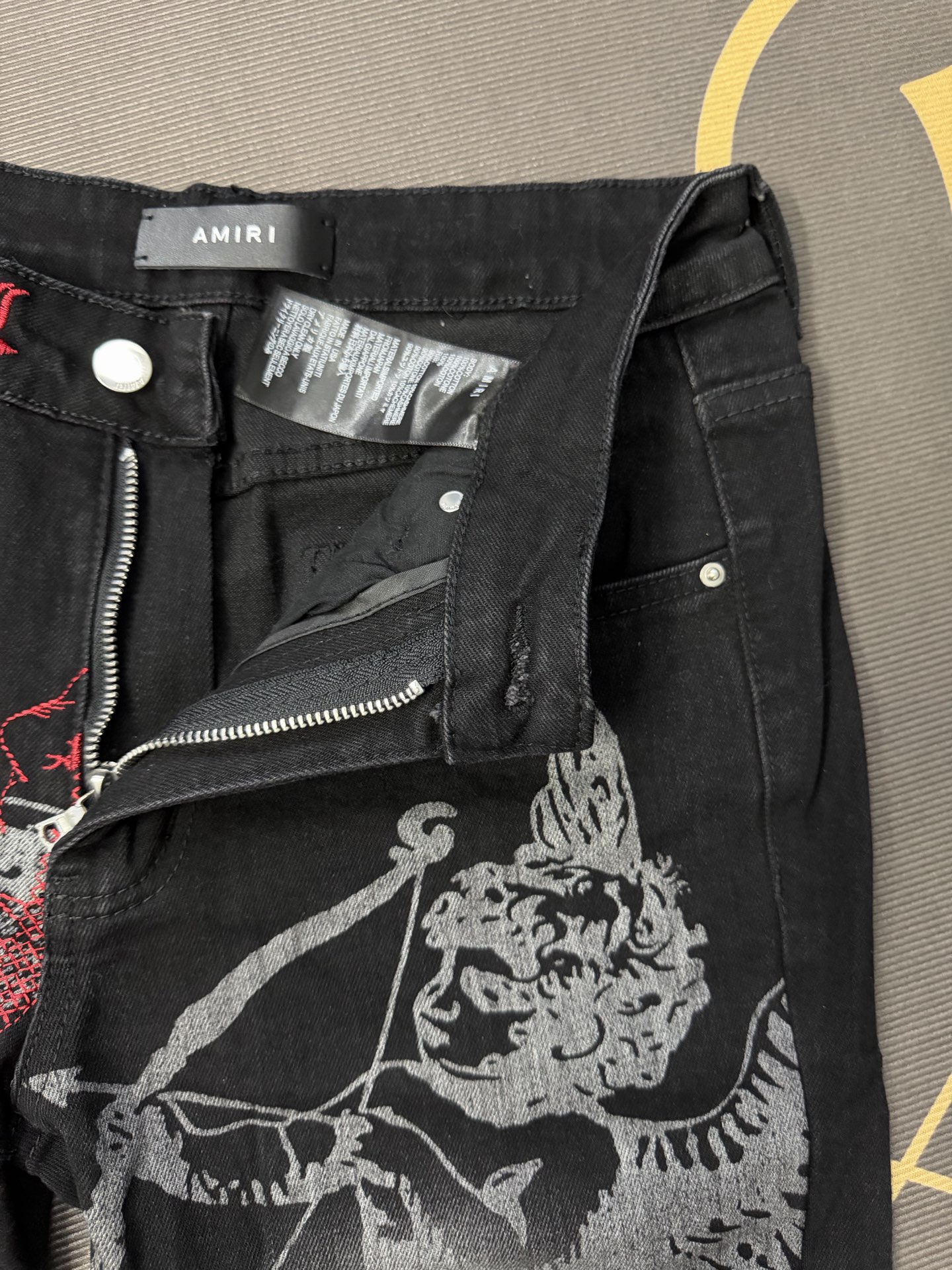 Cheap Amiri Denim Jeans for Men in 212997, $60 USD- [IB212997] - Replica Amiri Denim Jeans for Men