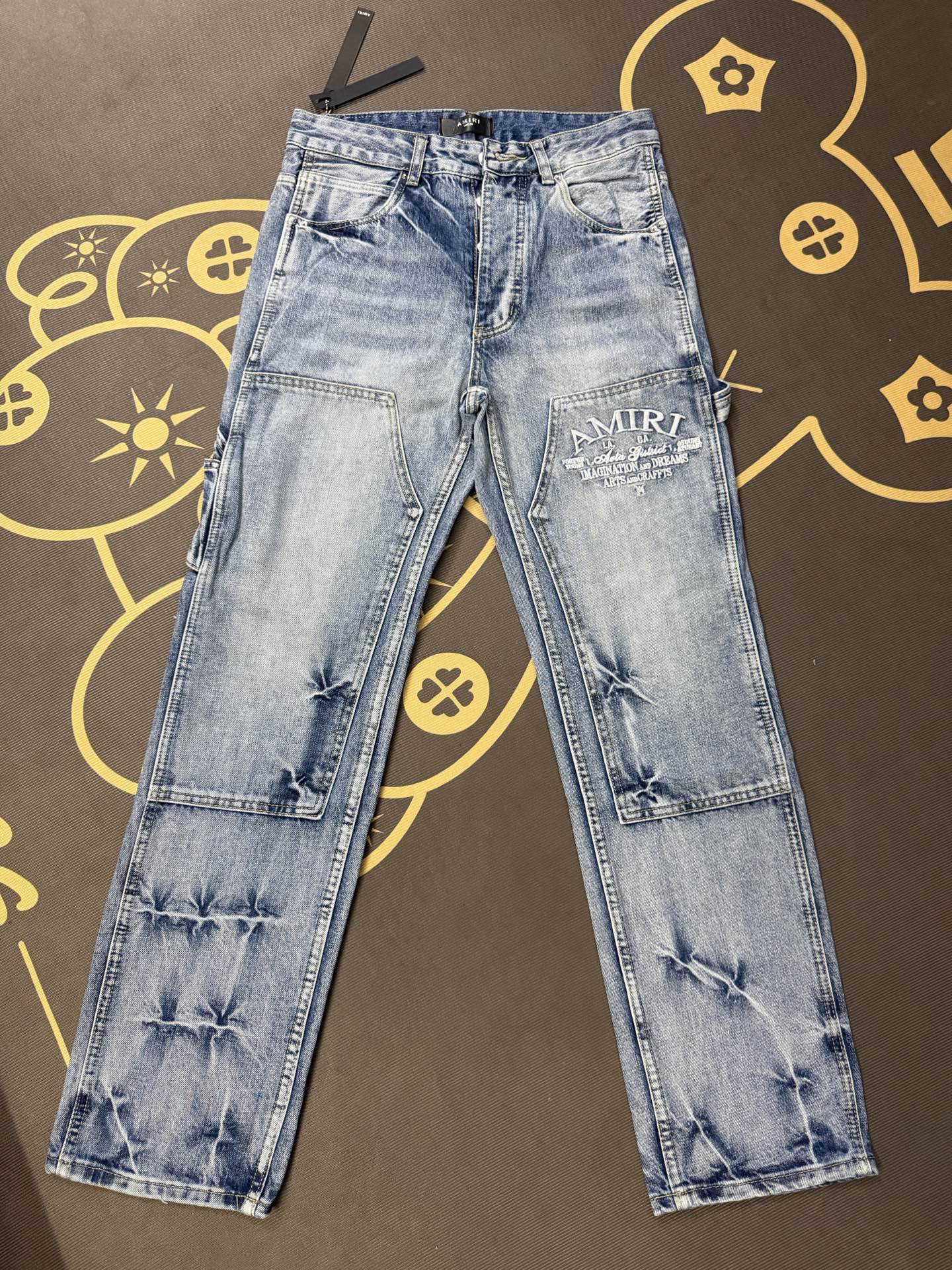 Cheap Amiri Denim Jeans for Men in 213005, $60 USD- [IB213005] - Replica Amiri Denim Jeans for Men