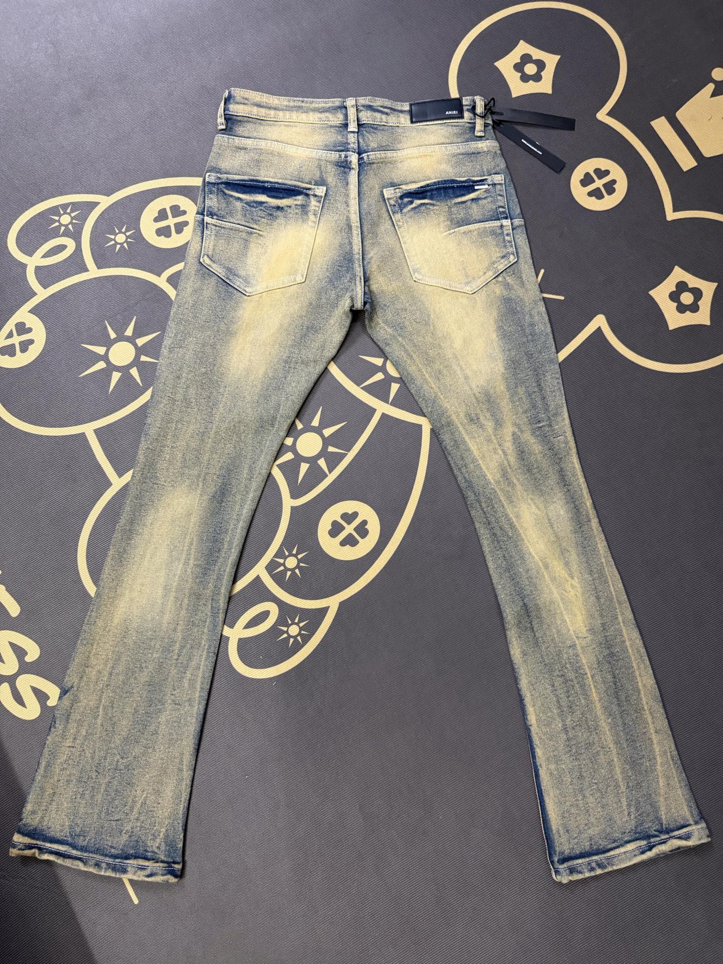 Cheap Amiri Denim Jeans for Men in 213007, $60 USD- [IB213007] - Replica Amiri Denim Jeans for Men