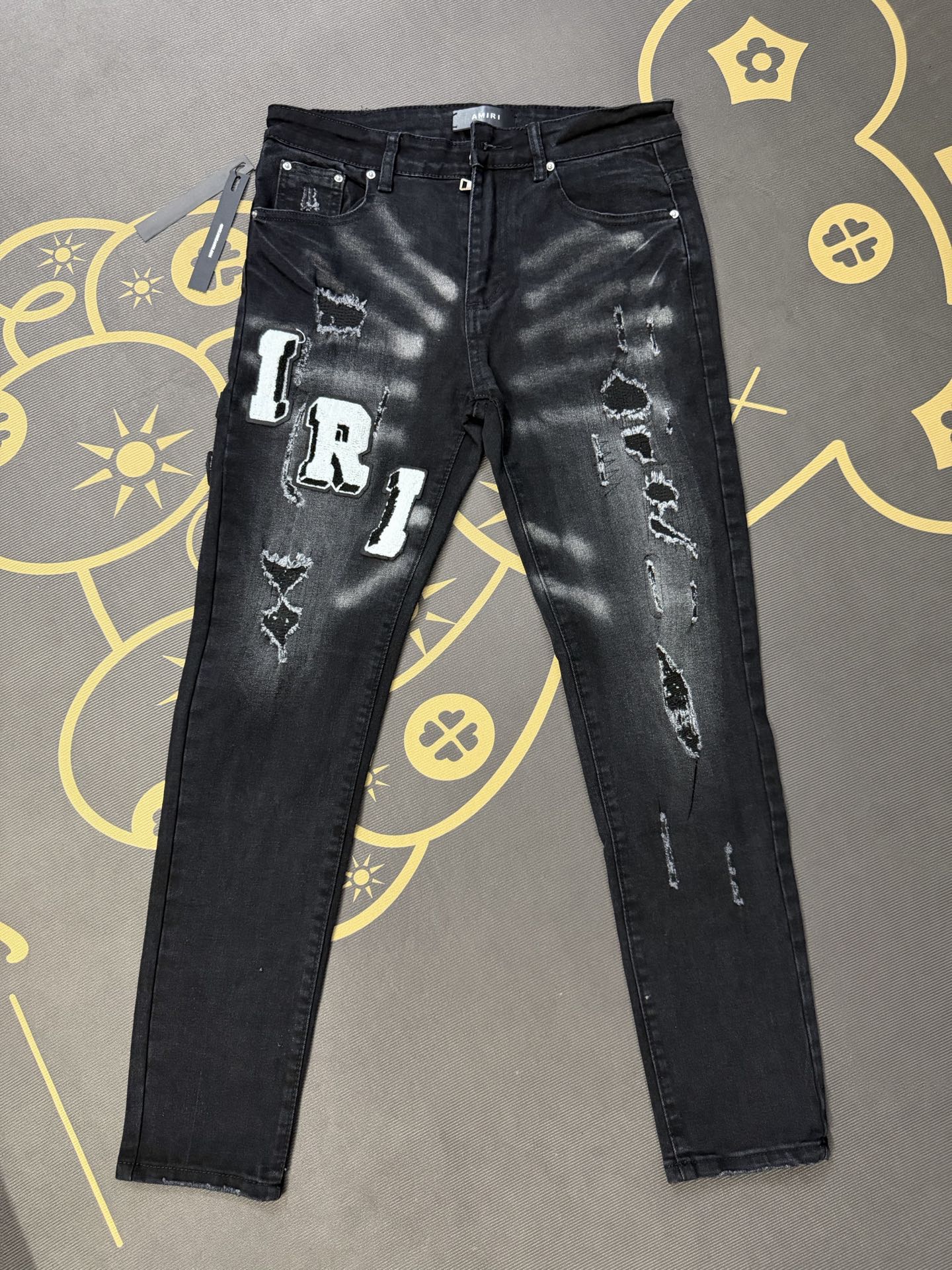 Cheap Amiri Denim Jeans for Men in 213008, $60 USD- [IB213008] - Replica Amiri Denim Jeans for Men