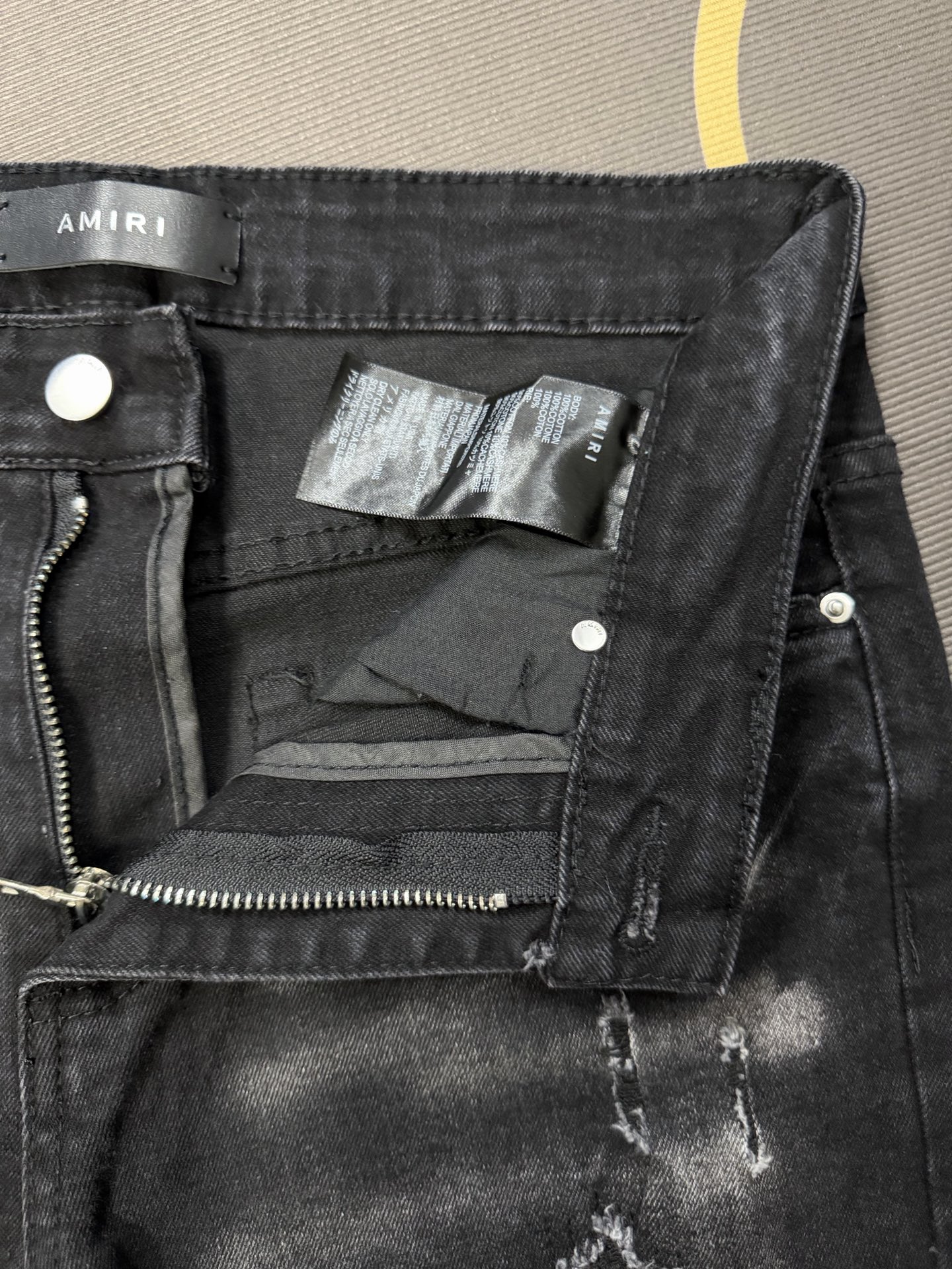 Cheap Amiri Denim Jeans for Men in 213008, $60 USD- [IB213008] - Replica Amiri Denim Jeans for Men