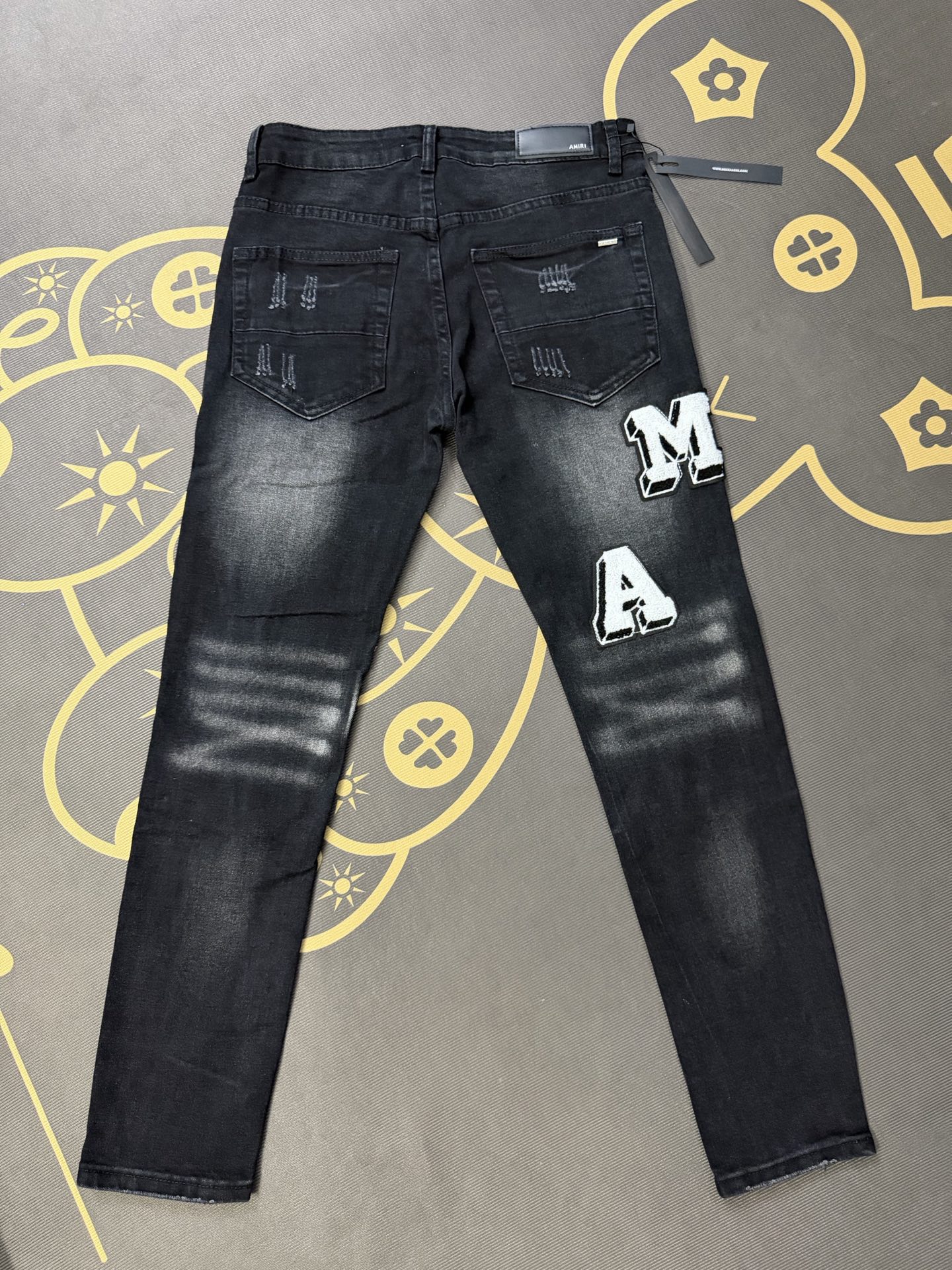 Cheap Amiri Denim Jeans for Men in 213008, $60 USD- [IB213008] - Replica Amiri Denim Jeans for Men