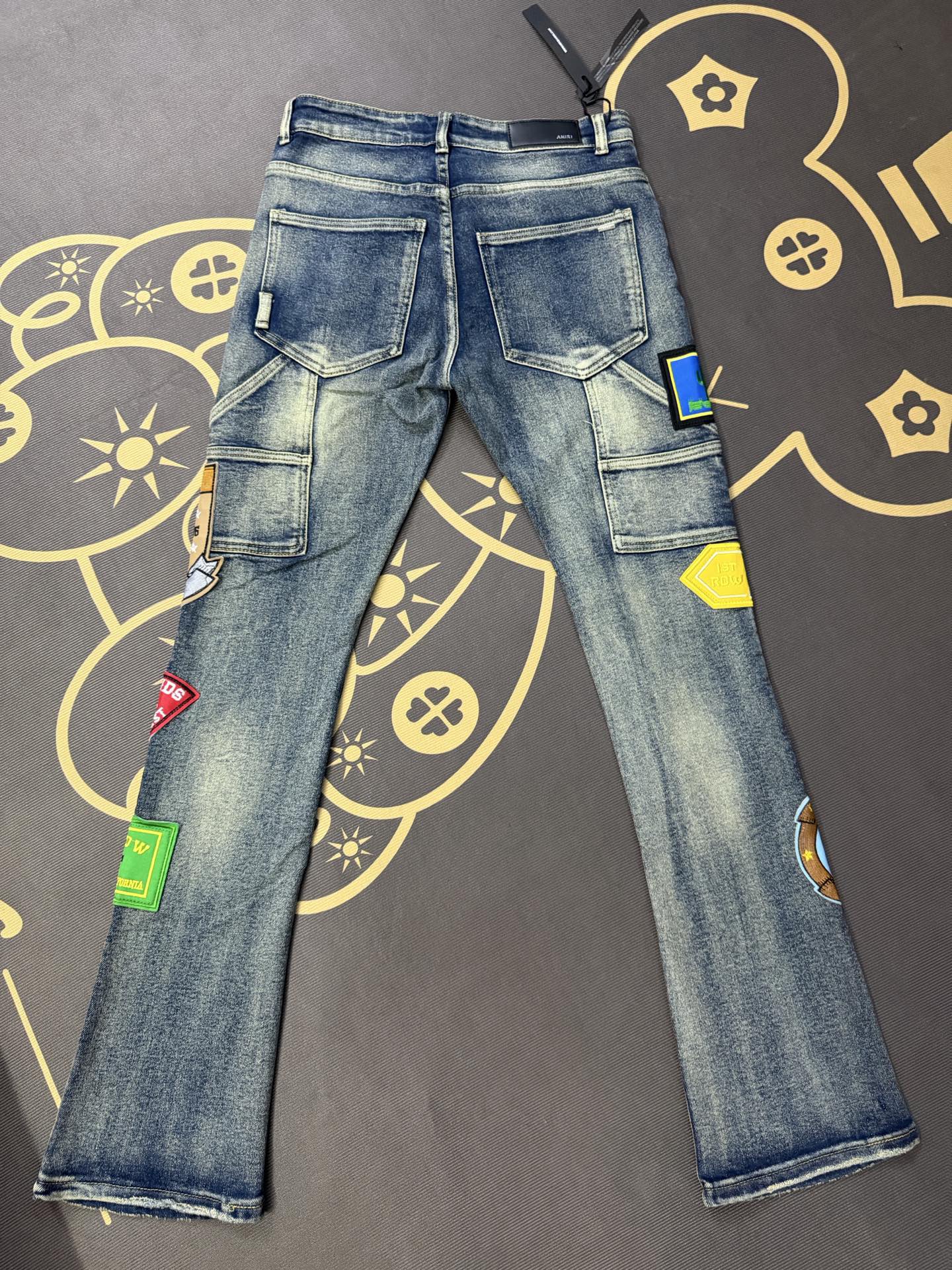 Cheap Amiri Denim Jeans for Men in 213013, $60 USD- [IB213013] - Replica Amiri Denim Jeans for Men